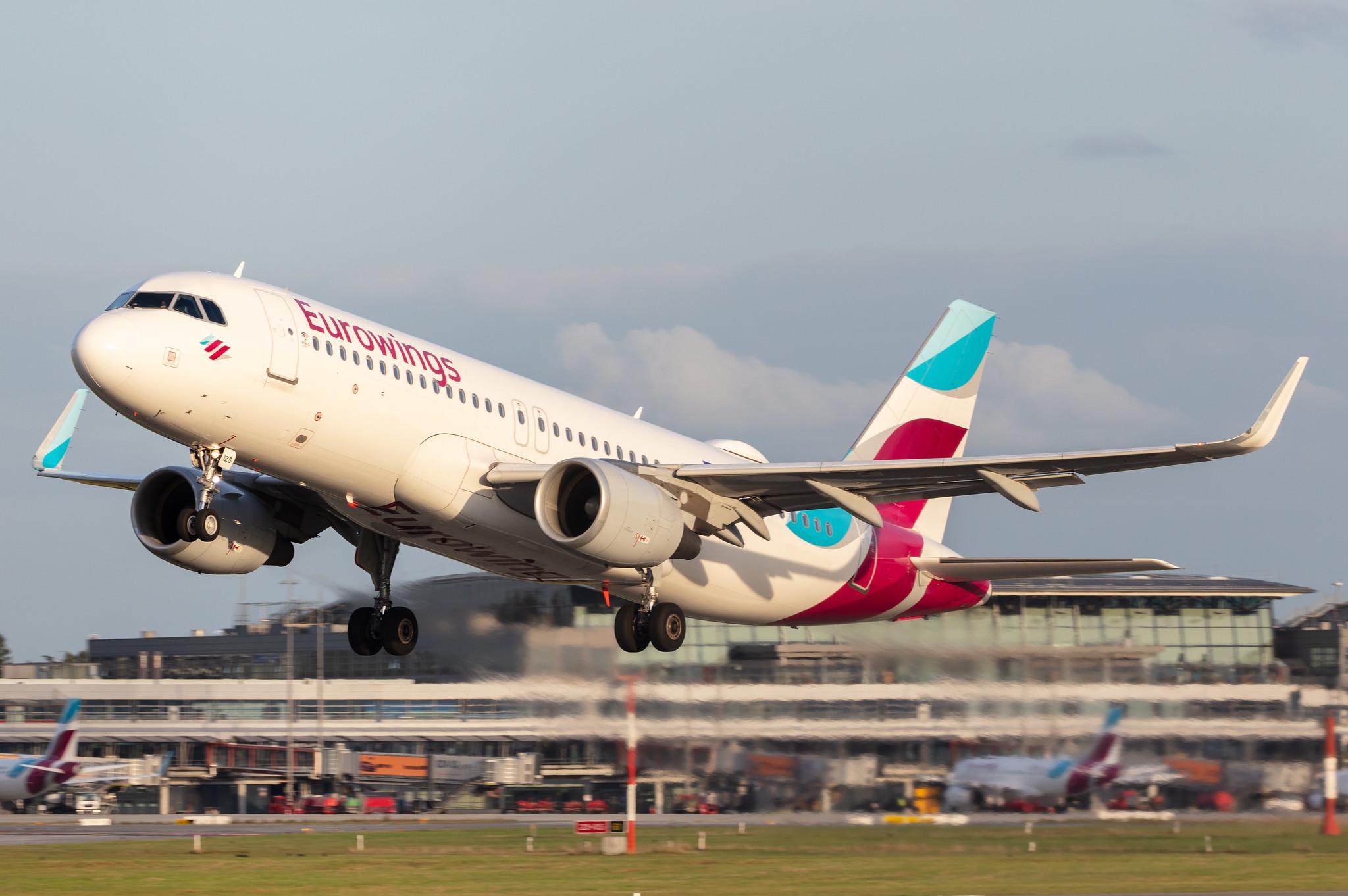 Hamburg Airport: Eurowings (EW / EWG) |  Airbus A320-214 A320 | D-AIZS | MSN 5557