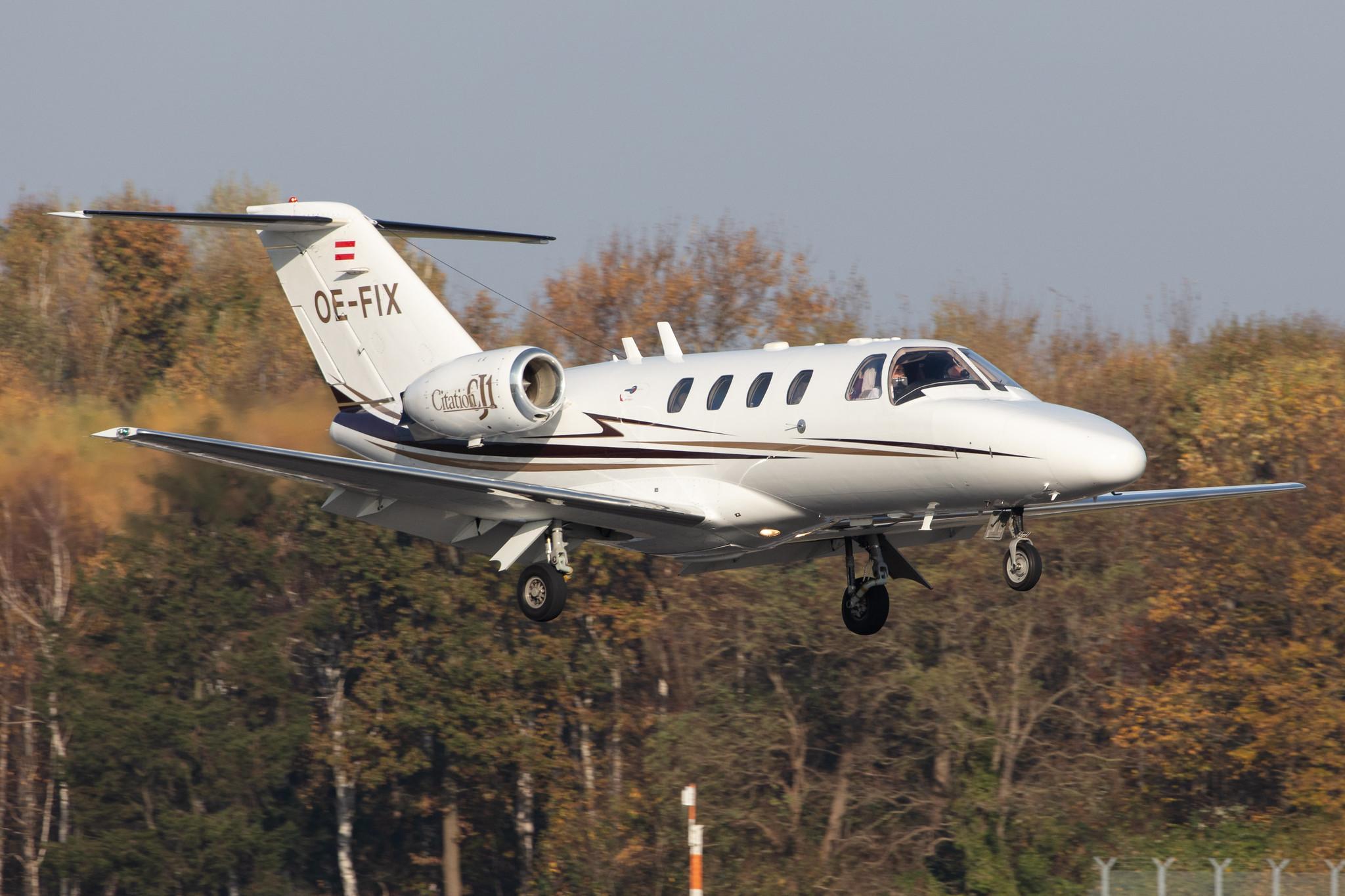 Hamburg Airport: Aeroways |  Cessna 525 CitationJet CJ1 C525 | OE-FIX | MSN 525-0480