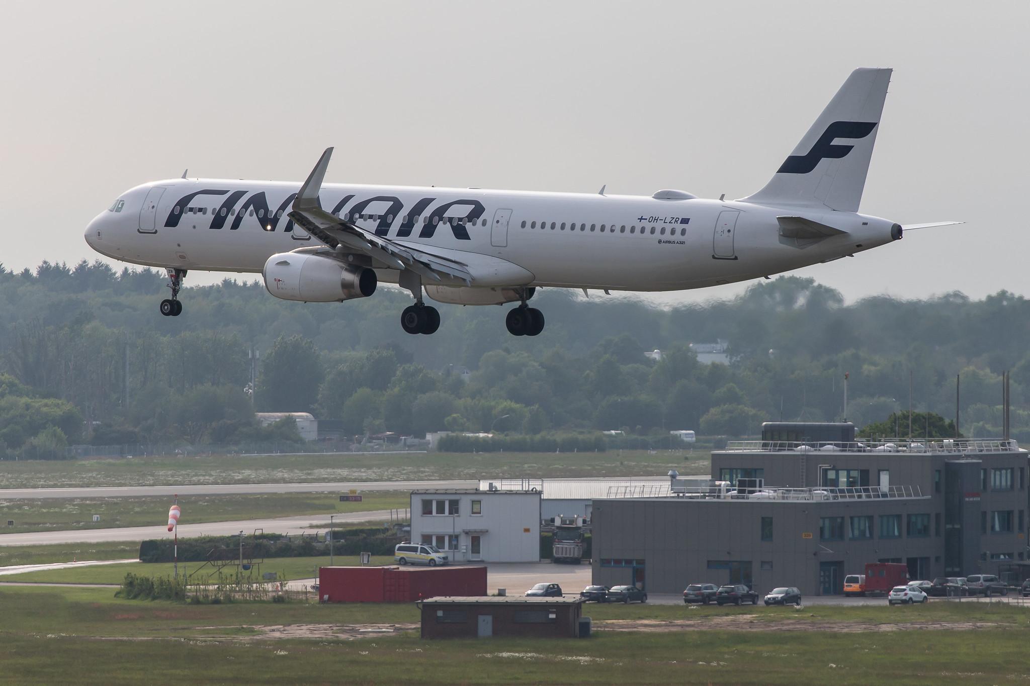 Hamburg Airport: Finnair (AY / FIN) |  Airbus A321-231 A321 | OH-LZR | MSN 7981
