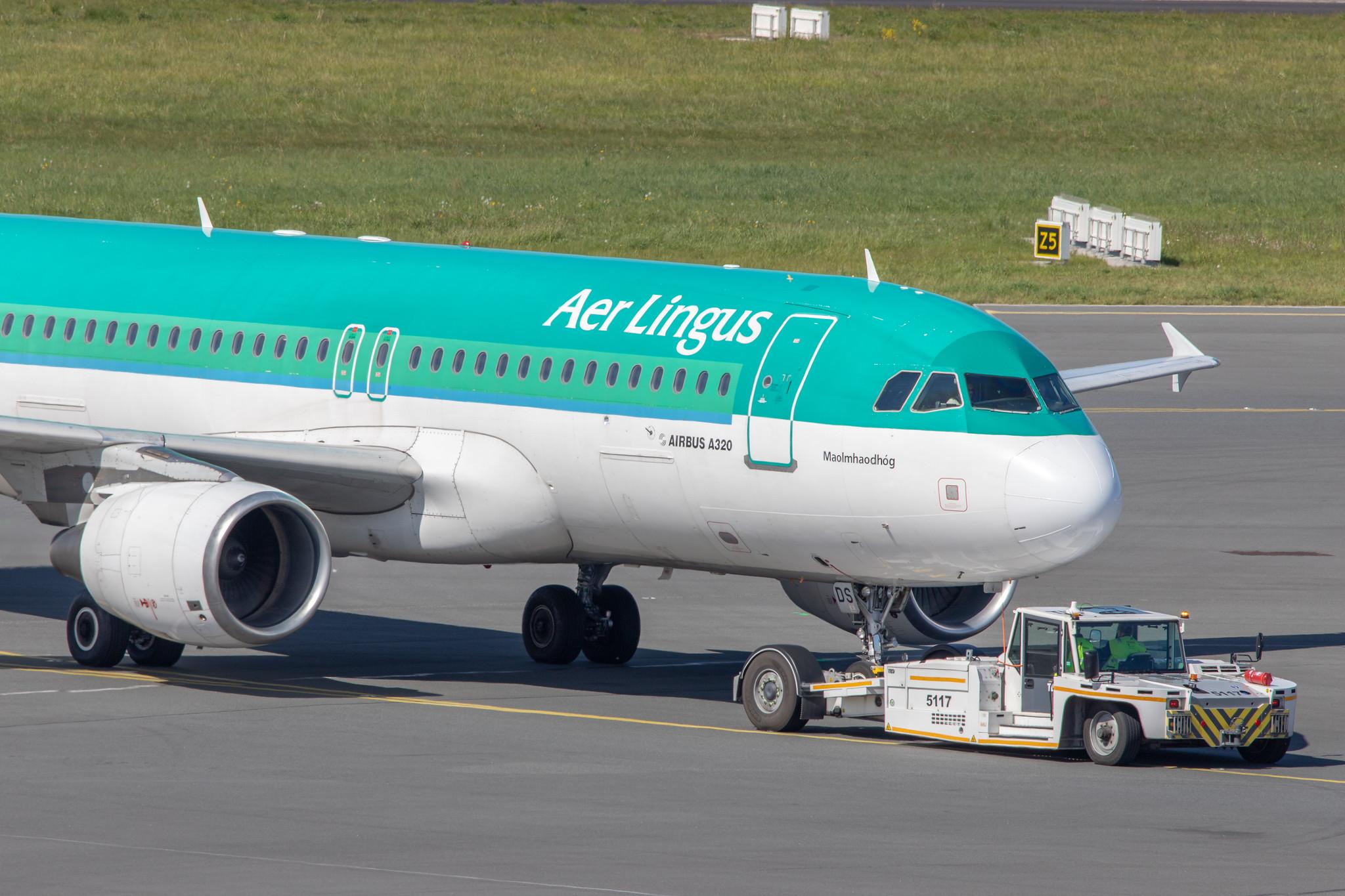 Hamburg Airport: Aer Lingus (EI / EIN) |  Airbus A320-214 A320 | EI-EDS | MSN 3755