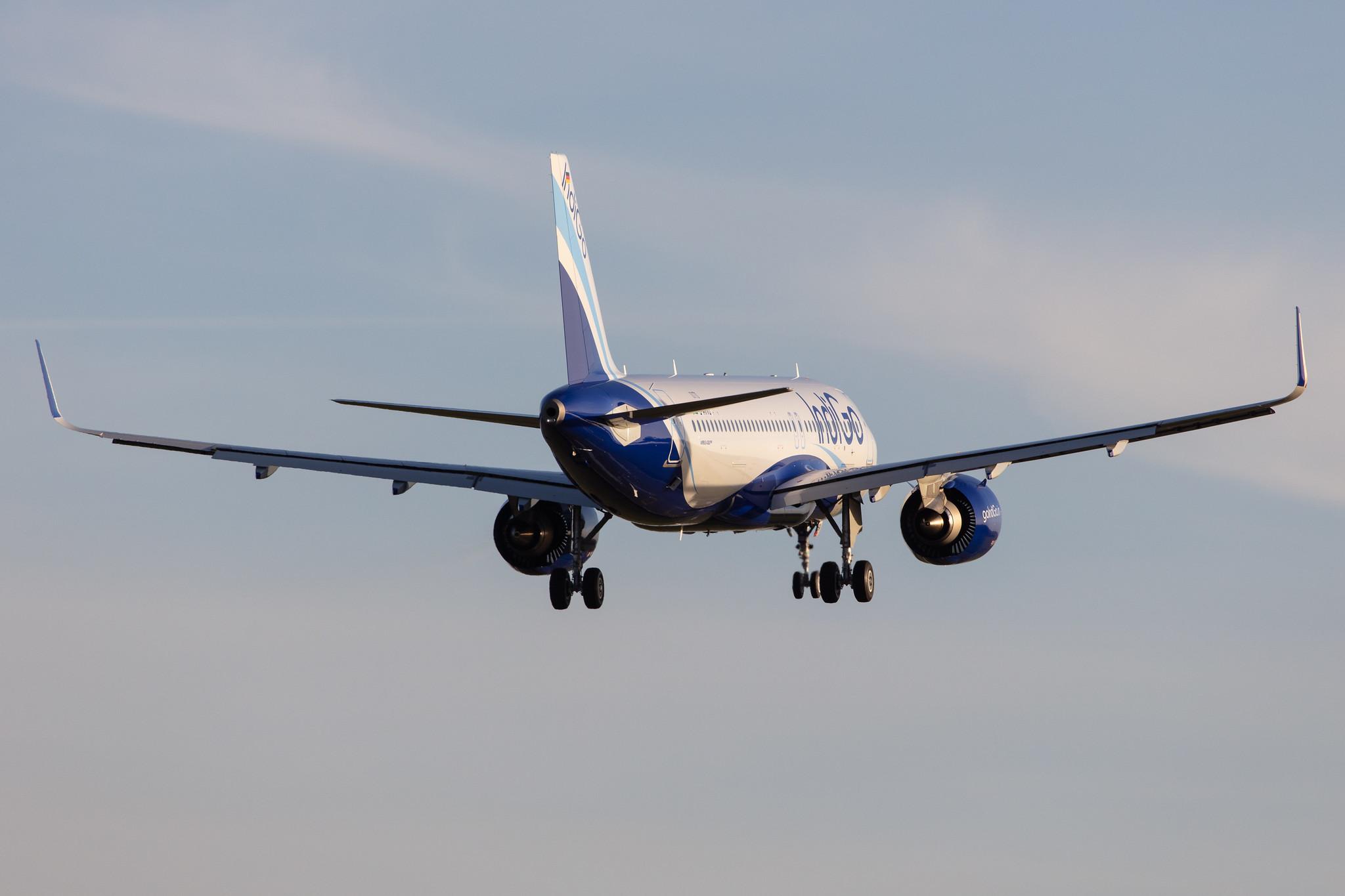 Hamburg Airport: IndiGo (6E / IGO) | Airbus A320-251N A20N | D-AVVO (VT-ISR) | MSN 10170