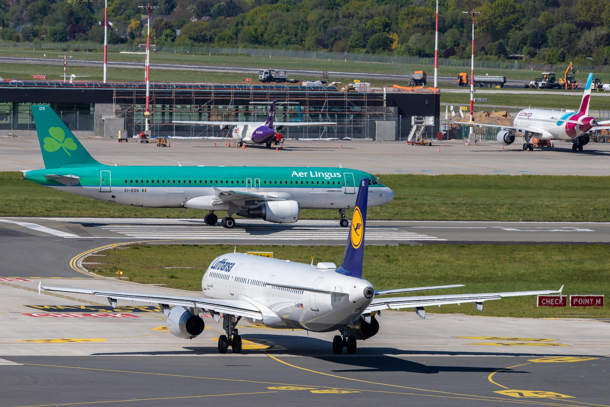 Hamburg Airport: Aer Lingus (EI / EIN) |  Airbus A320-214 A320 | EI-EDS | MSN 3755