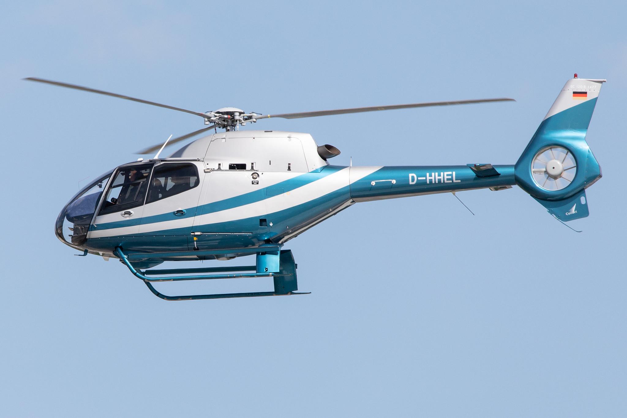 Hamburg Airport: Hanseatic Helicopter Service |  Eurocopter EC120B Corlibri EC20 | D-HHEL | MSN 1477