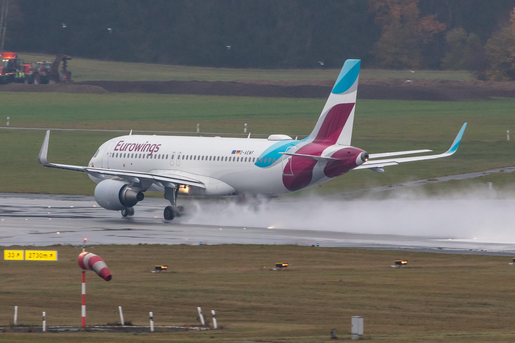 Hamburg Airport: Eurowings (EW / EWG) |  Airbus A320-214 A320 | D-AEWF | MSN 7087