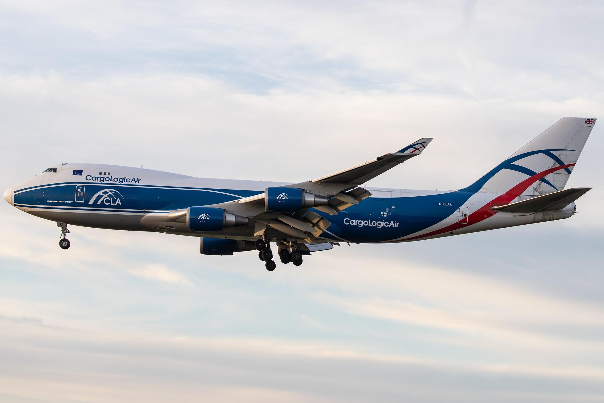 Frankfurt Airport: CargoLogicAir (P3 / CLU) |  Boeing 747-446F B744 | G-CLAA | MSN 33749