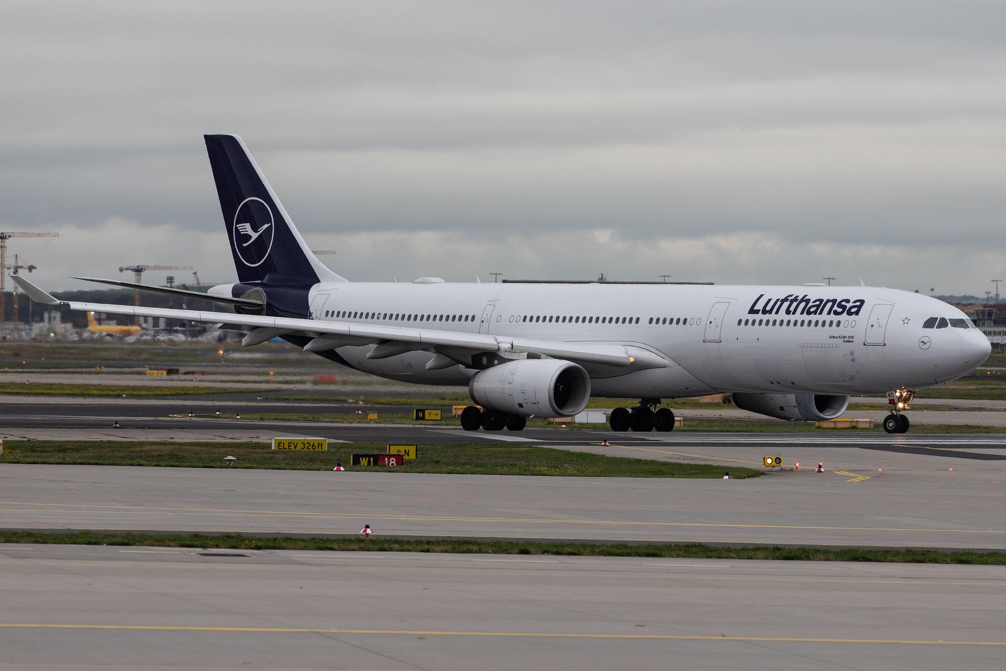 Frankfurt Airport: Lufthansa (LH / DLH) |  Airbus A330-343 A333 | D-AIKO | MSN 0989