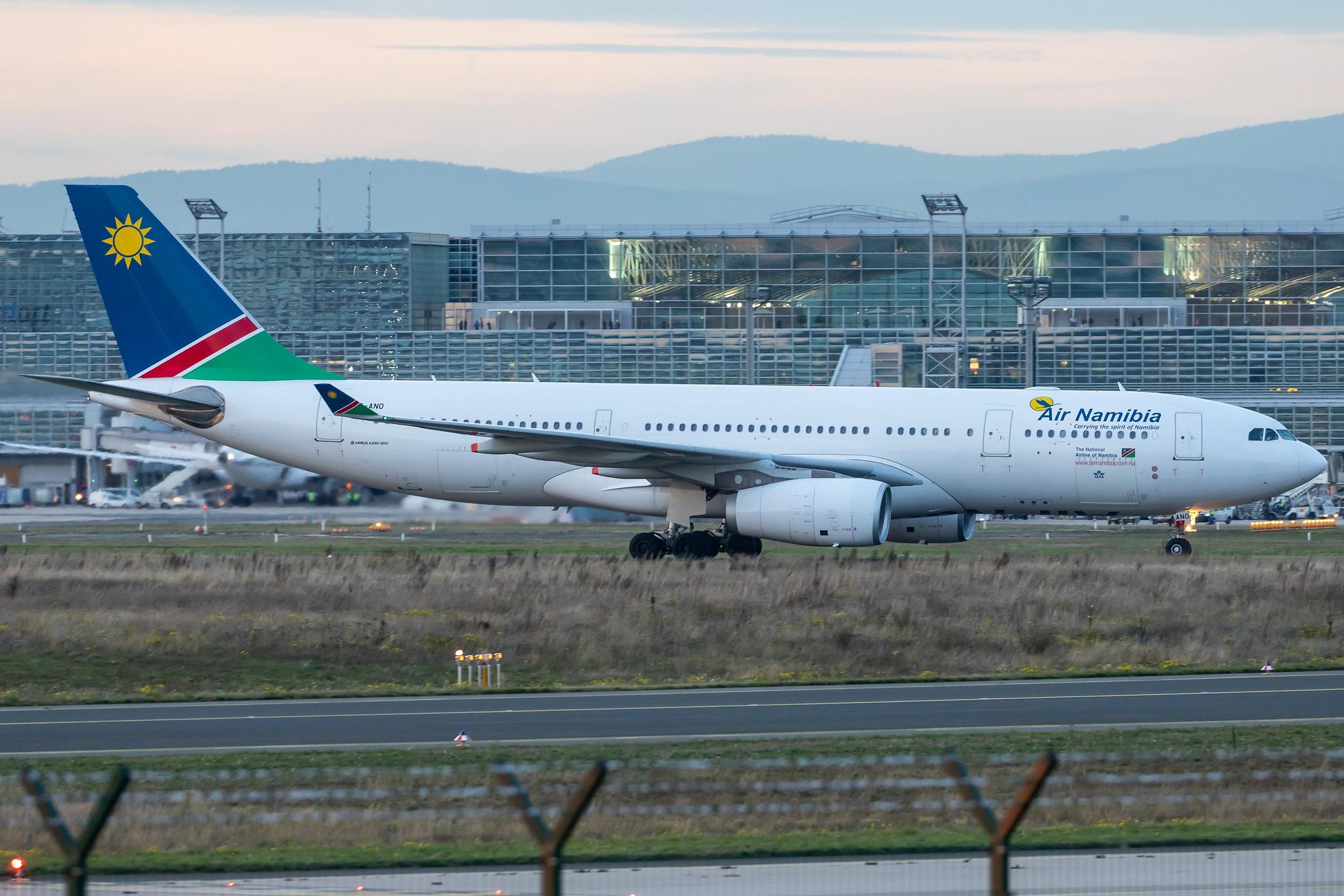 Frankfurt Airport: Air Namibia (SW / NMB) |  Airbus A330-243 A332 | V5-ANO | MSN 1451