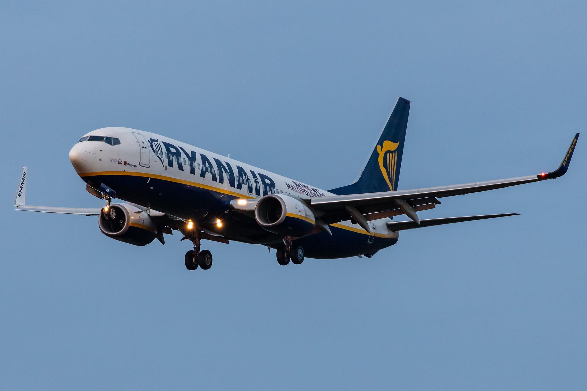 Frankfurt Airport: Ryanair (FR / RYR) |  Boeing 737-8AS B738 | EI-EPD | MSN 40310