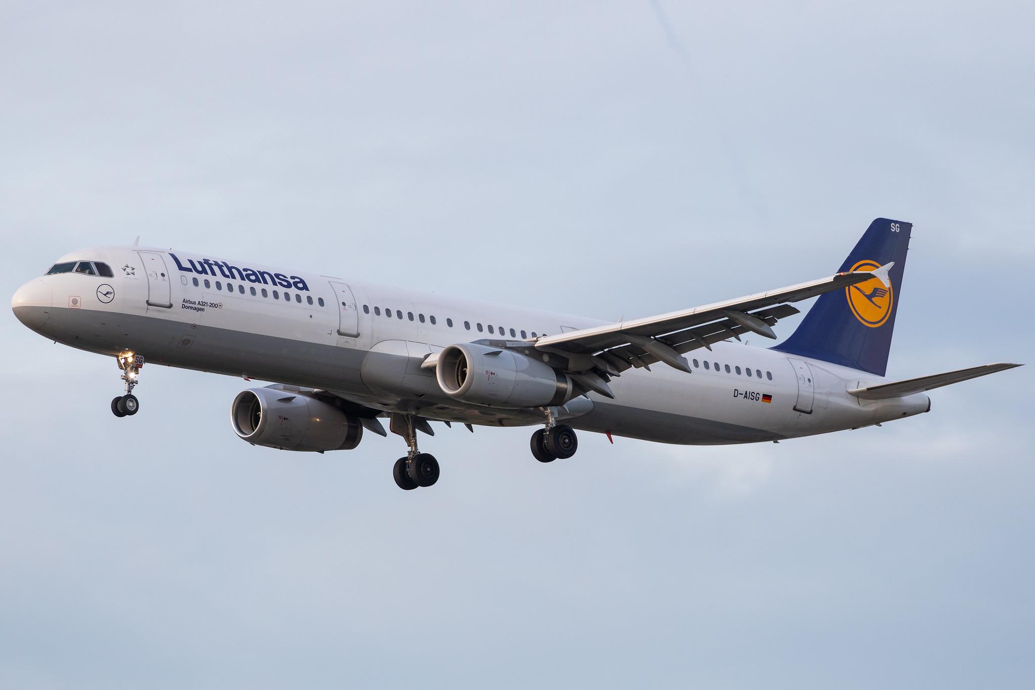 Frankfurt Airport: Lufthansa (LH / DLH) |  Airbus A321-231 A321 | D-AISG | MSN 1273