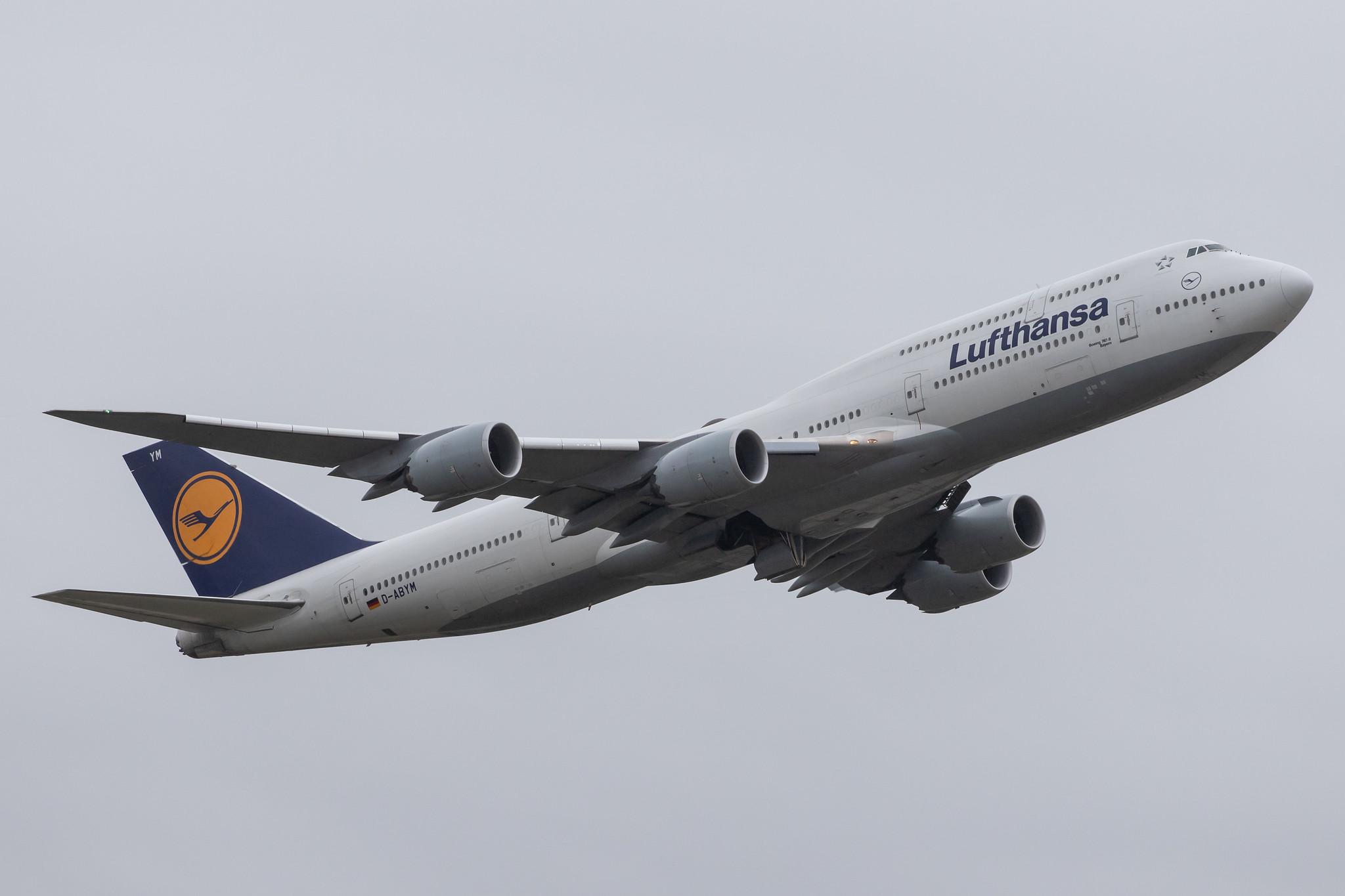 Frankfurt Airport: Lufthansa (LH / DLH) |  Boeing 747-830 B748 | D-ABYM | MSN 37837