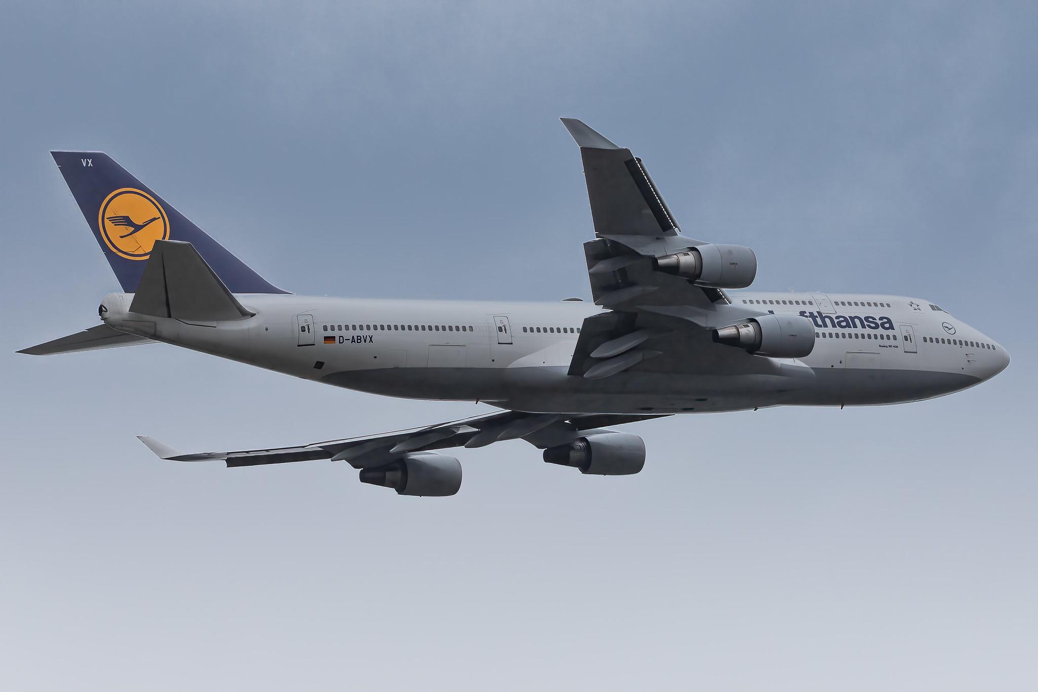 Frankfurt Airport: Lufthansa (LH / DLH) |  Boeing 747-430 B744 | D-ABVX | MSN 29868