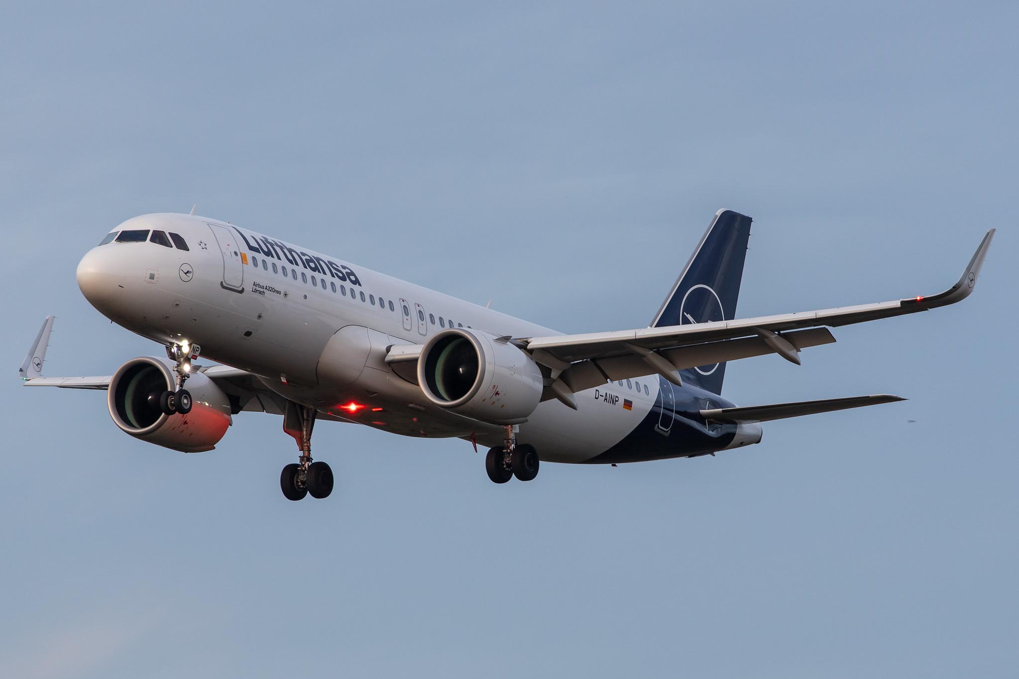 Frankfurt Airport: Lufthansa (LH / DLH) |  Airbus A320-271N A20N | D-AINP | MSN 8622