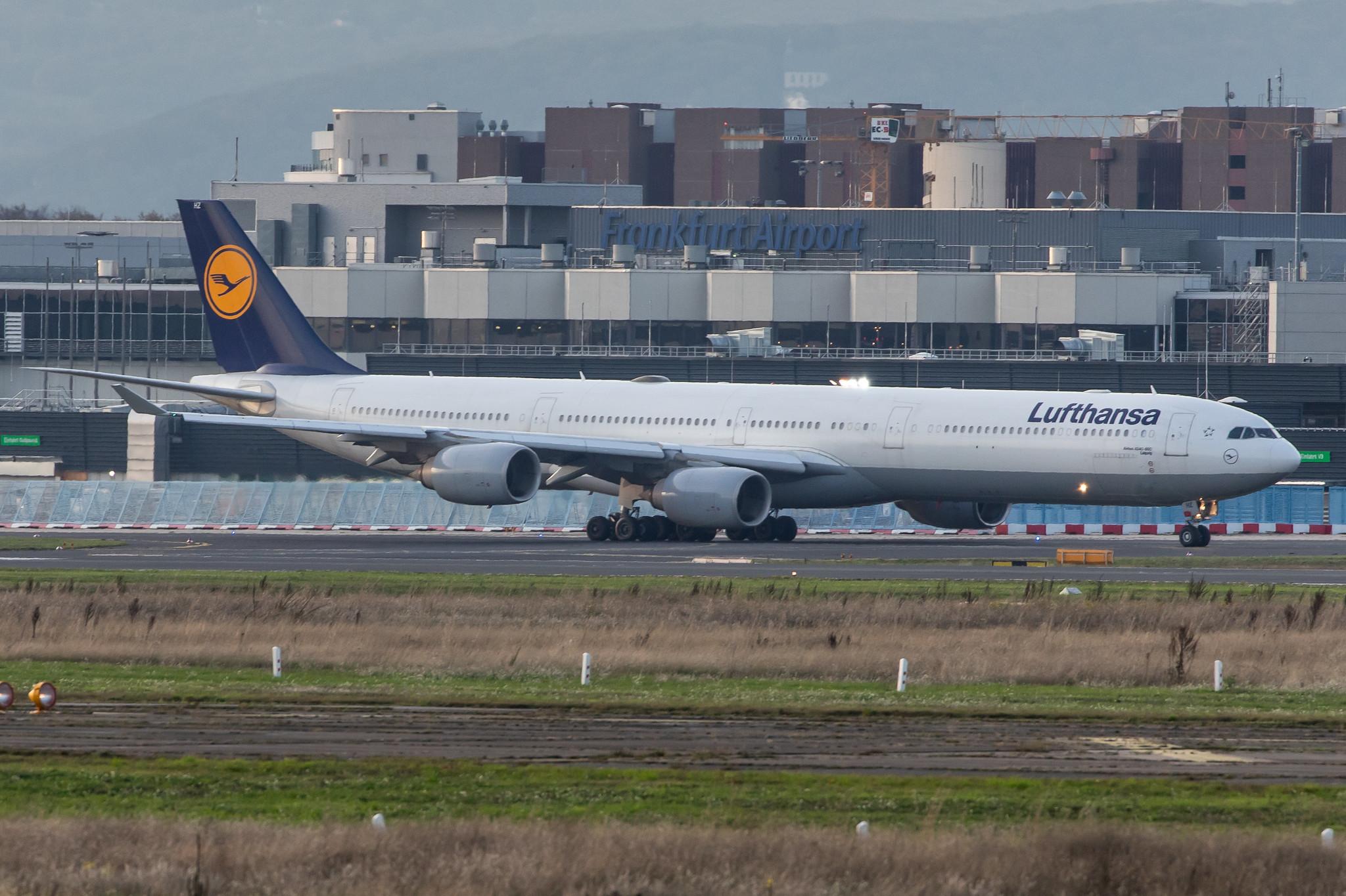 Frankfurt Airport: Lufthansa (LH / DLH) |  Airbus A340-642 A346 | D-AIHZ | MSN 1005