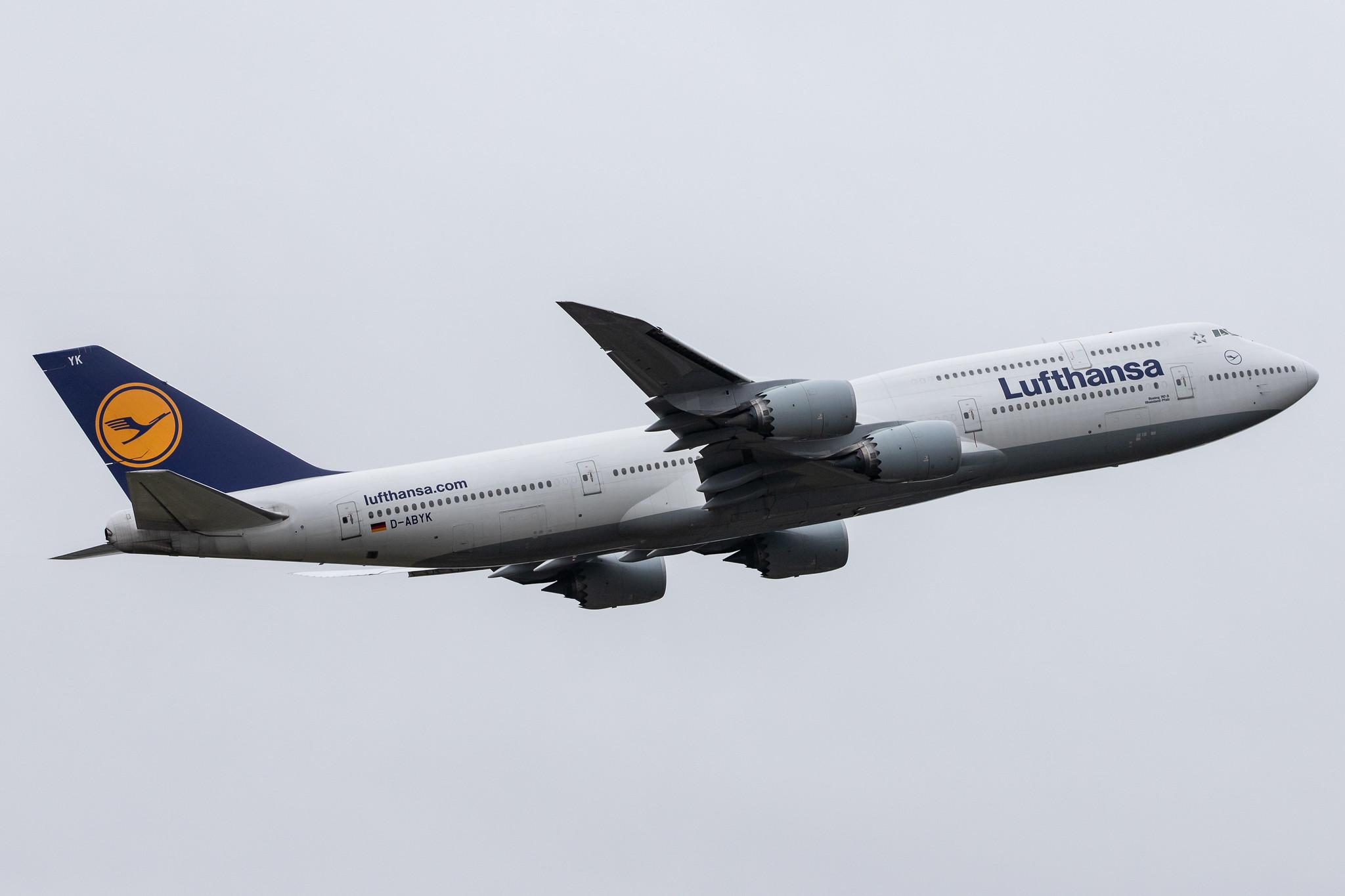 Frankfurt Airport: Lufthansa (LH / DLH) |  Boeing 747-830 B748 | D-ABYK | MSN 37835