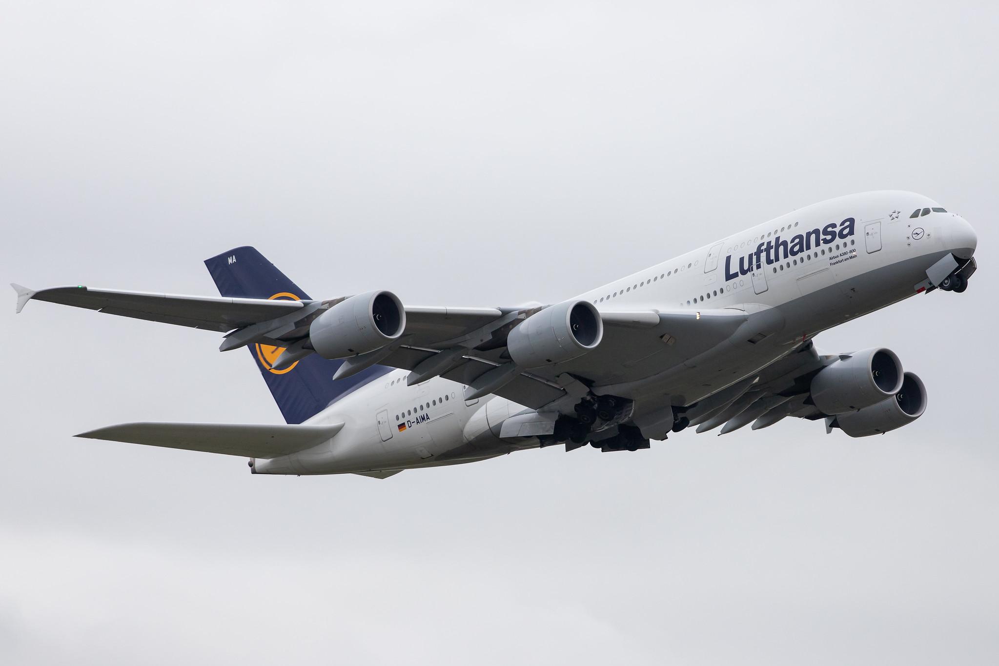 Frankfurt Airport: Lufthansa (LH / DLH) |  Airbus A380-841 A388 | D-AIMA | MSN 038
