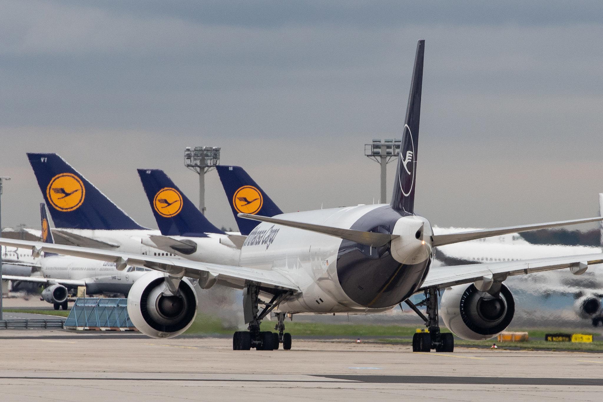 Frankfurt Airport: Lufthansa Cargo (/ GEC) |  Boeing 777-FBT B77L | D-ALFF | MSN 66089
