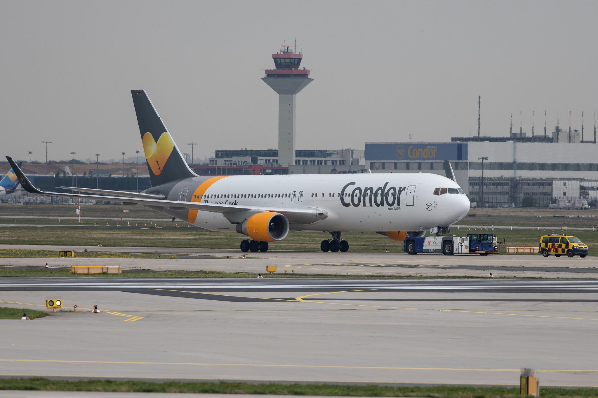 Frankfurt Airport: Condor (DE / CFG) |  Boeing 767-330(ER) B763 | D-ABUF | MSN 26985