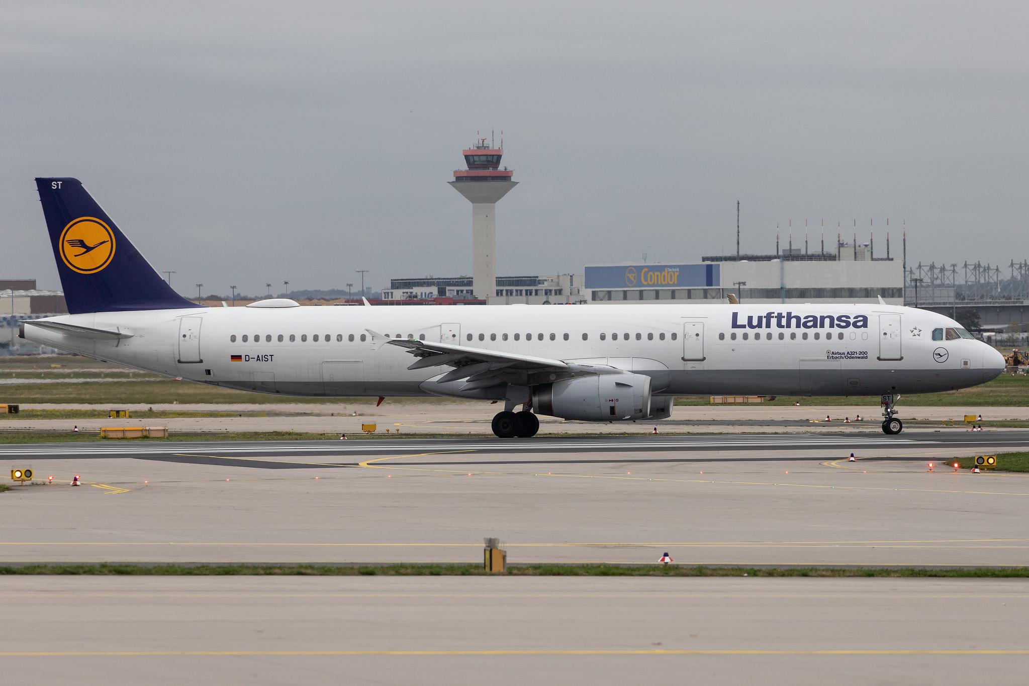 Frankfurt Airport: Lufthansa (LH / DLH) |  Airbus A321-231 A321 | D-AIST | MSN 4005