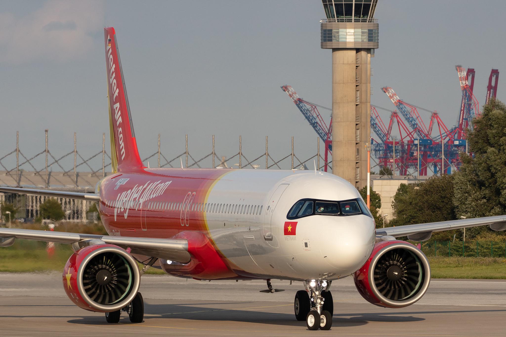 Hamburg Finkenwerder: VietJetAir (VJ / VJC) |  Airbus A321-271NX A21N | D-AVYO (VN-A524) | MSN 9401
