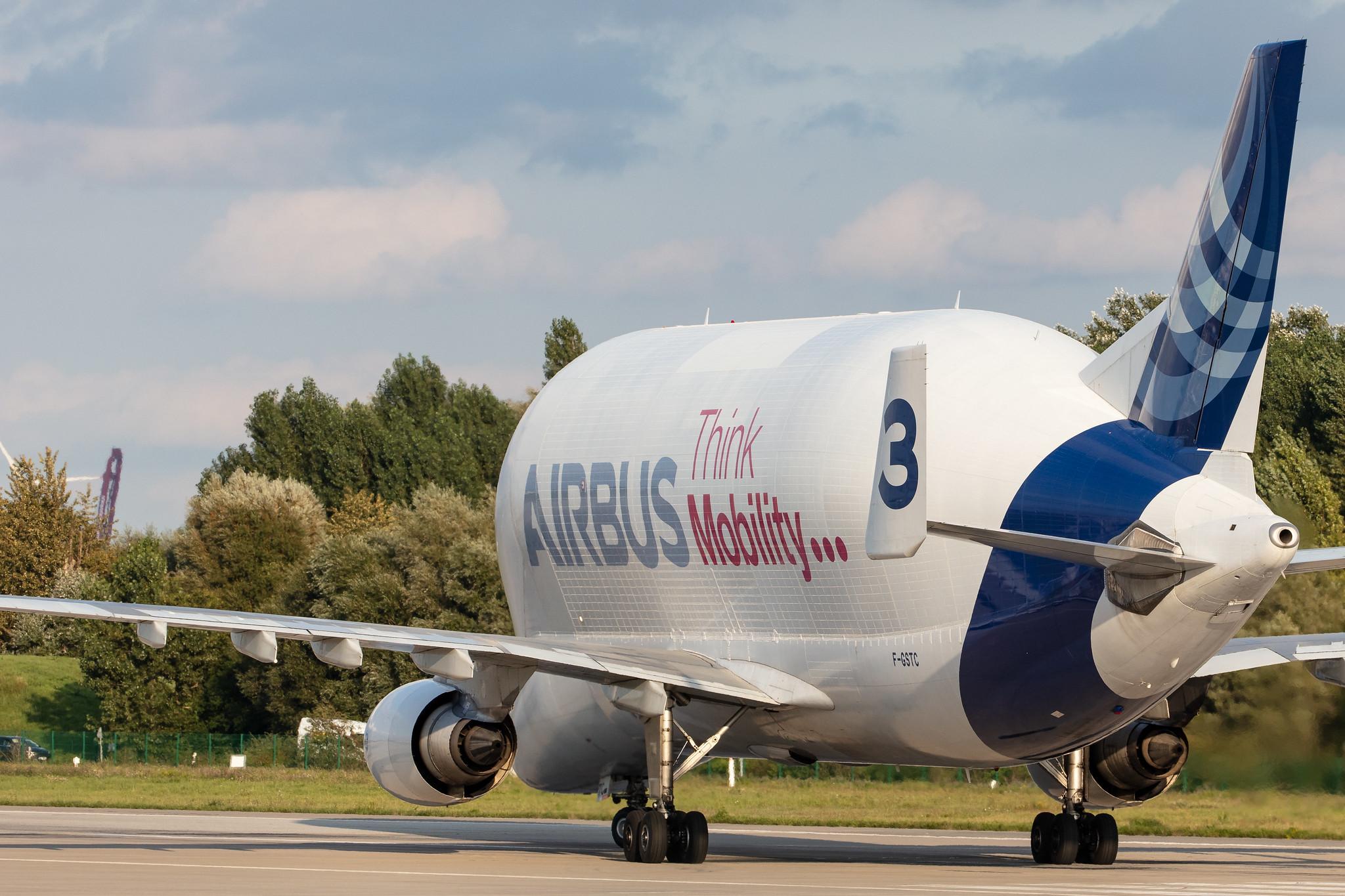 Hamburg Finkenwerder: Airbus Transport International (4Y / BGA) |  Airbus A300-608ST Beluga A3ST | F-GSTC | MSN 765