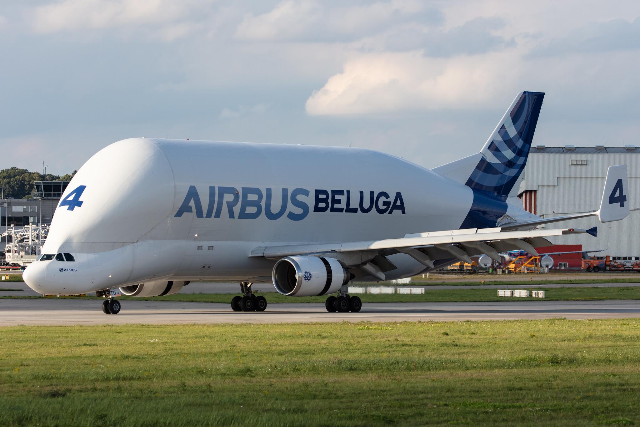 Hamburg Finkenwerder: Airbus Transport International (4Y / BGA) |  Airbus A300-608ST Beluga A3ST | F-GSTD | MSN 776