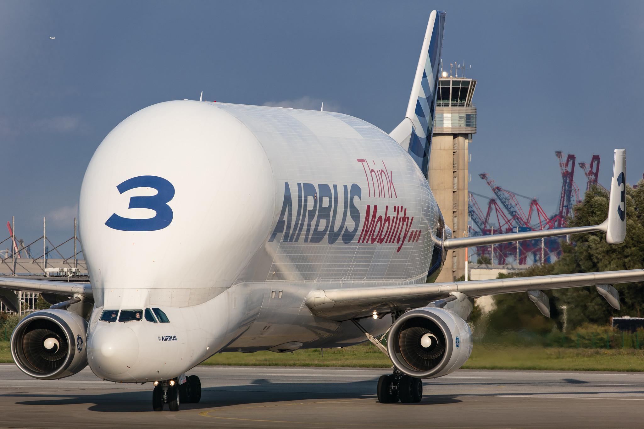 Hamburg Finkenwerder: Airbus Transport International (4Y / BGA) |  Airbus A300-608ST Beluga A3ST | F-GSTC | MSN 765