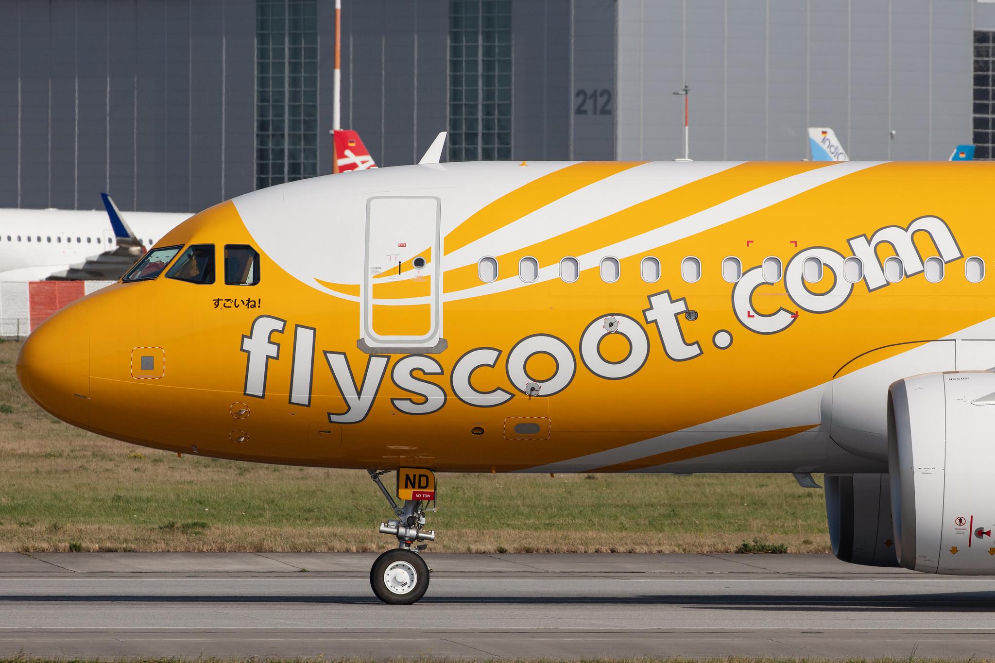 Hamburg Finkenwerder: Scoot (TR / TGW) |  Airbus A320-271N A20N | D-AUAX (9V-TND) | MSN 9414