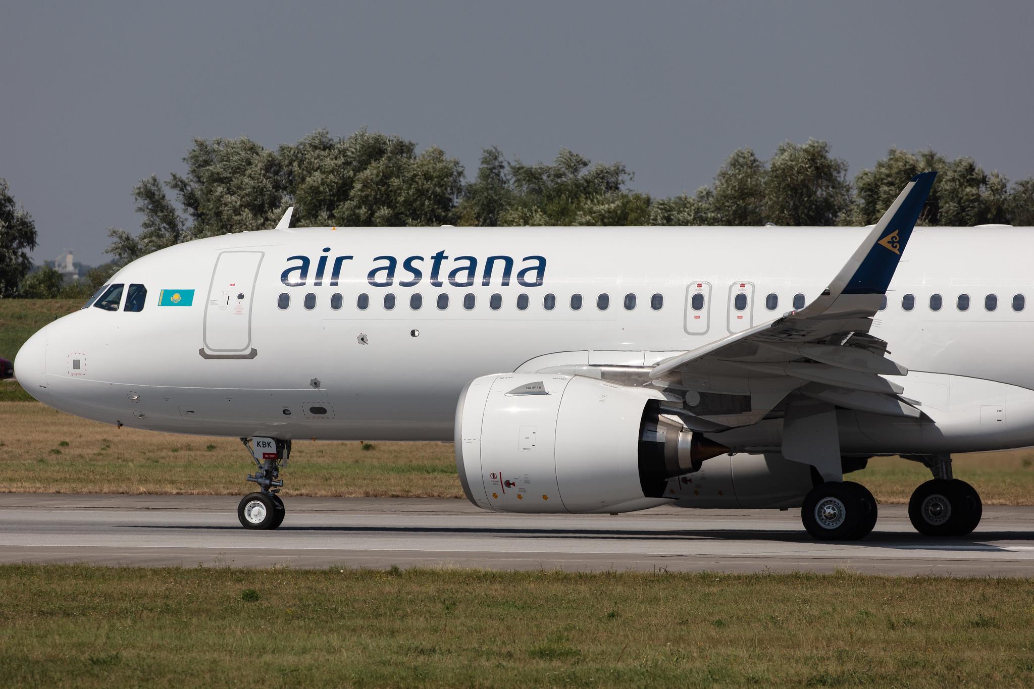 Hamburg Finkenwerder: Air Astana (KC / KZR) |  Airbus A320-271N A20N | D-AUAI (P4-KBK ) | MSN 9459