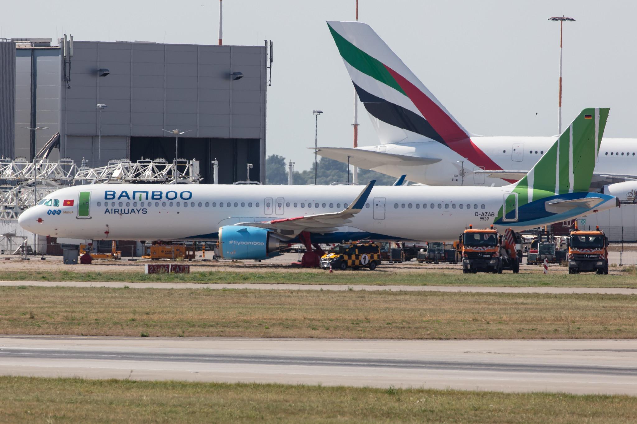 Hamburg Finkenwerder: Bamboo Airways (QH / BAV) |  Airbus A321-251N A21N | D-AZAB | MSN 9539