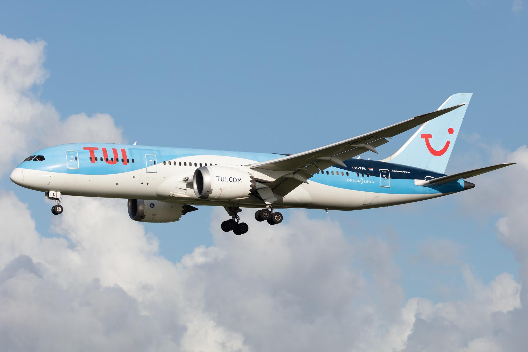 Amsterdam Airport Schiphol: TUI (X3 / TUI) | Operator: TUI fly Netherlands |  Boeing 787-8 Dreamliner B788 | PH-TFL | MSN 37228