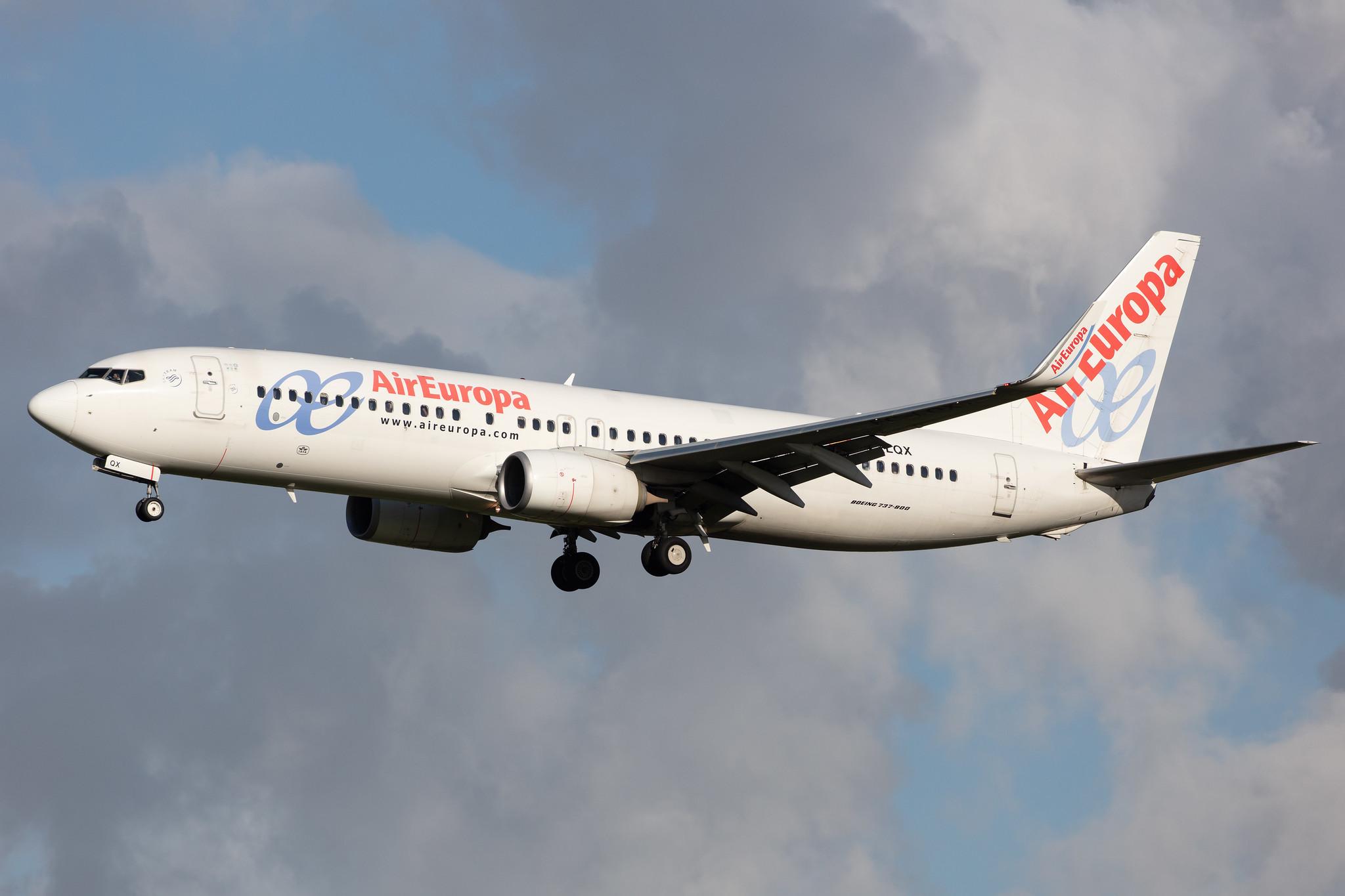 Amsterdam Airport Schiphol: Air Europa (UX / AEA) |  Boeing 737-85P B738 | EC-LQX | MSN 36589