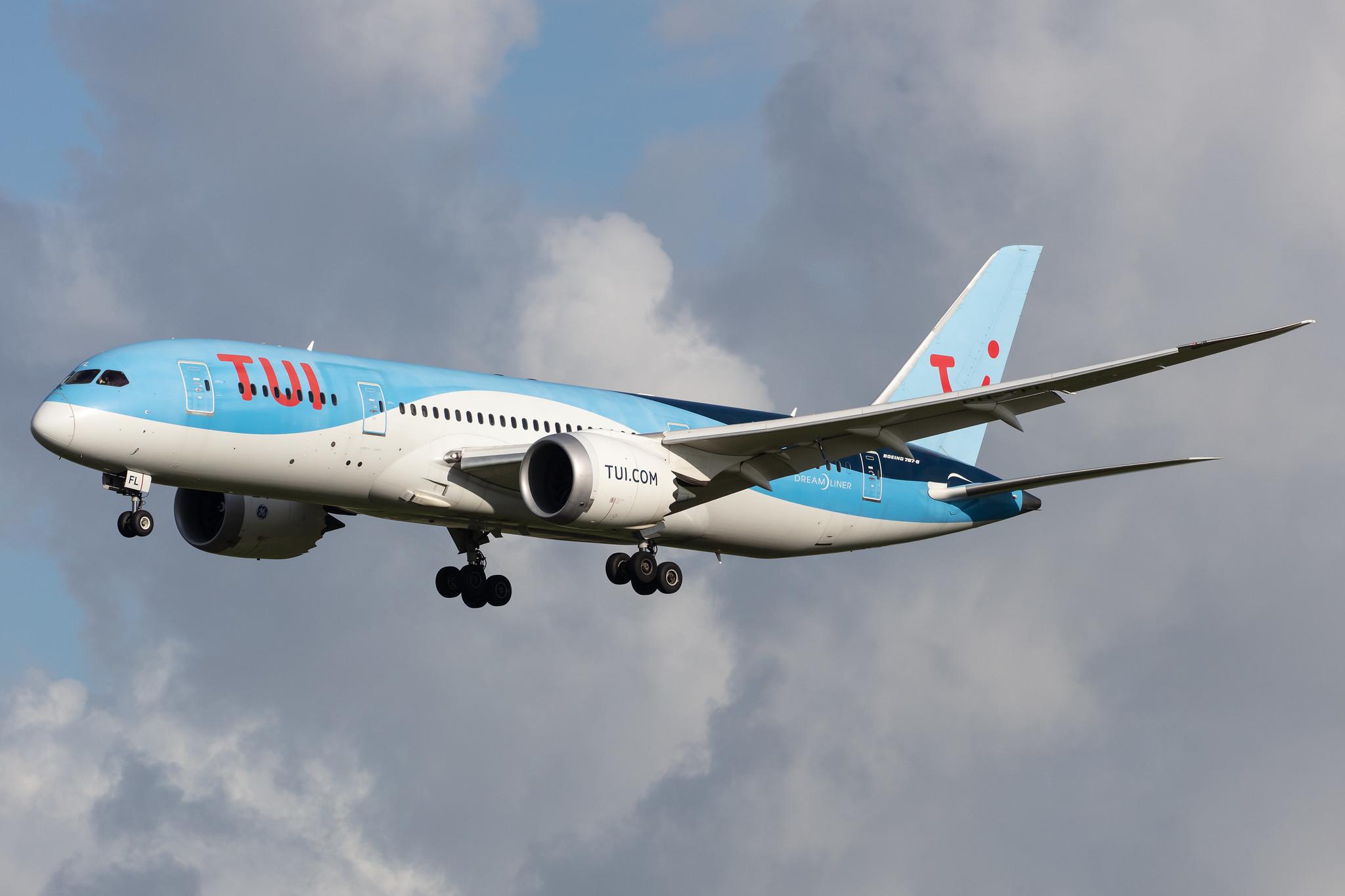 Amsterdam Airport Schiphol: TUI (X3 / TUI) | Operator: TUI fly Netherlands |  Boeing 787-8 Dreamliner B788 | PH-TFL | MSN 37228