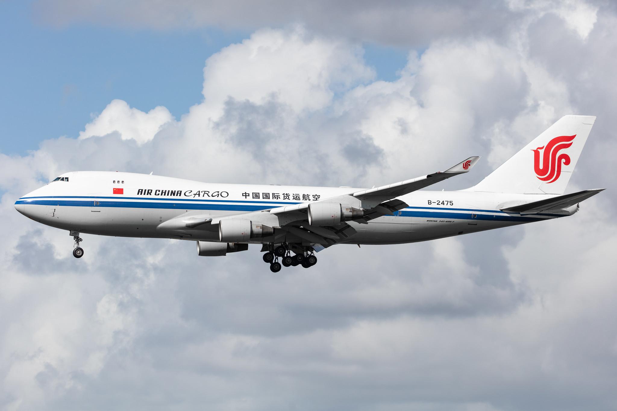 Amsterdam Airport Schiphol: Air China Cargo (/ CAO) |  Boeing 747-4FT(F) B744 | B-2475 | MSN 34239