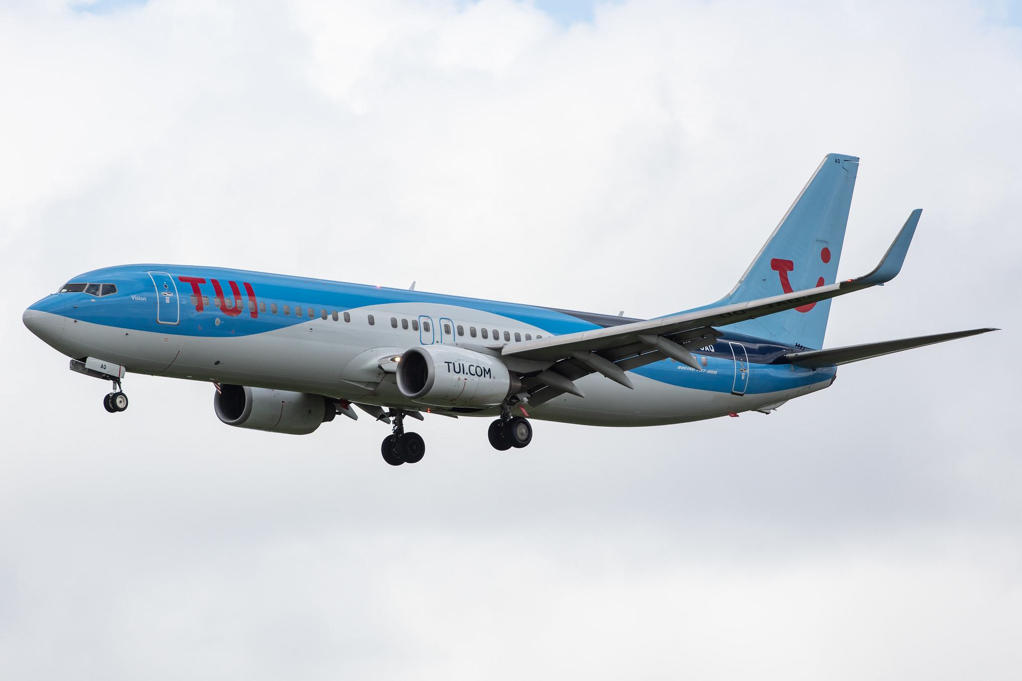 Amsterdam Airport Schiphol: TUI (X3 / TUI) | Operator: TUI fly Belgium |  Boeing 737-8K5 B738 | OO-JAQ | MSN 35148