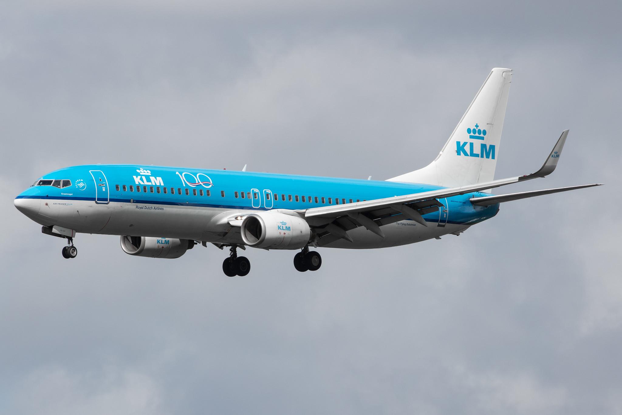 Amsterdam Airport Schiphol: KLM (KL / KLM) |  Boeing 737-8K2 B738 | PH-BXG | MSN 30357