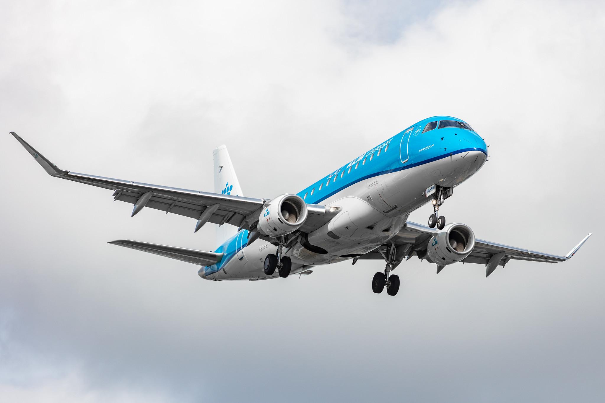 Amsterdam Airport Schiphol: KLM (KL / KLM) | Operator: KLM Cityhopper |  Embraer E175STD E75L | PH-EXG | MSN 17000546
