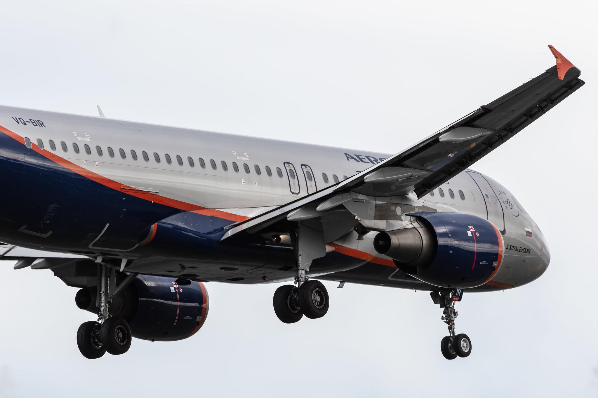 Amsterdam Airport Schiphol: Aeroflot (SU / AFL) |  Airbus A320-214 A320 | VQ-BIR | MSN 4625