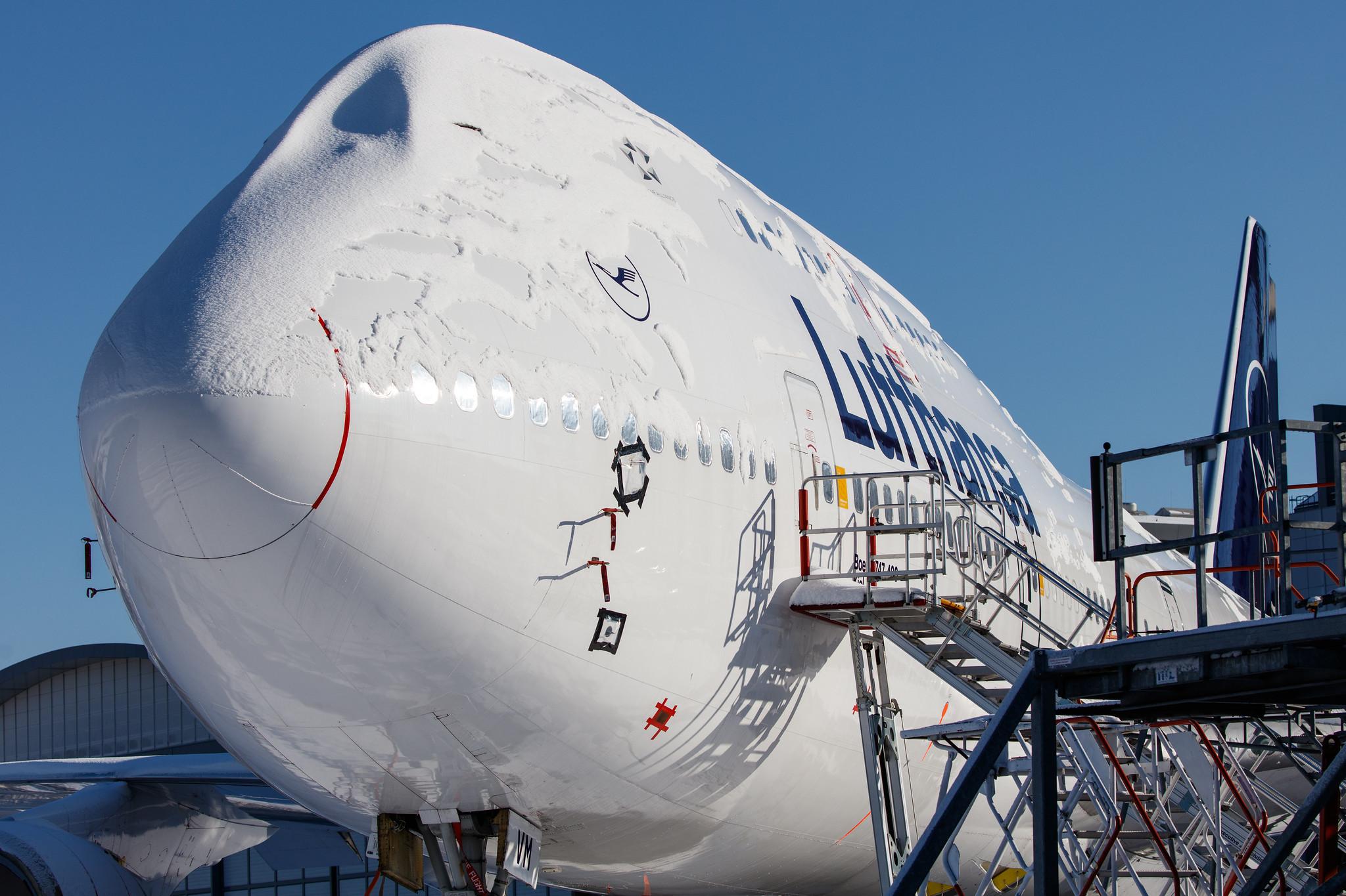 Hamburg Airport: Lufthansa (LH / DLH) |  Boeing 747-430 B744 | D-ABVM | MSN 29101