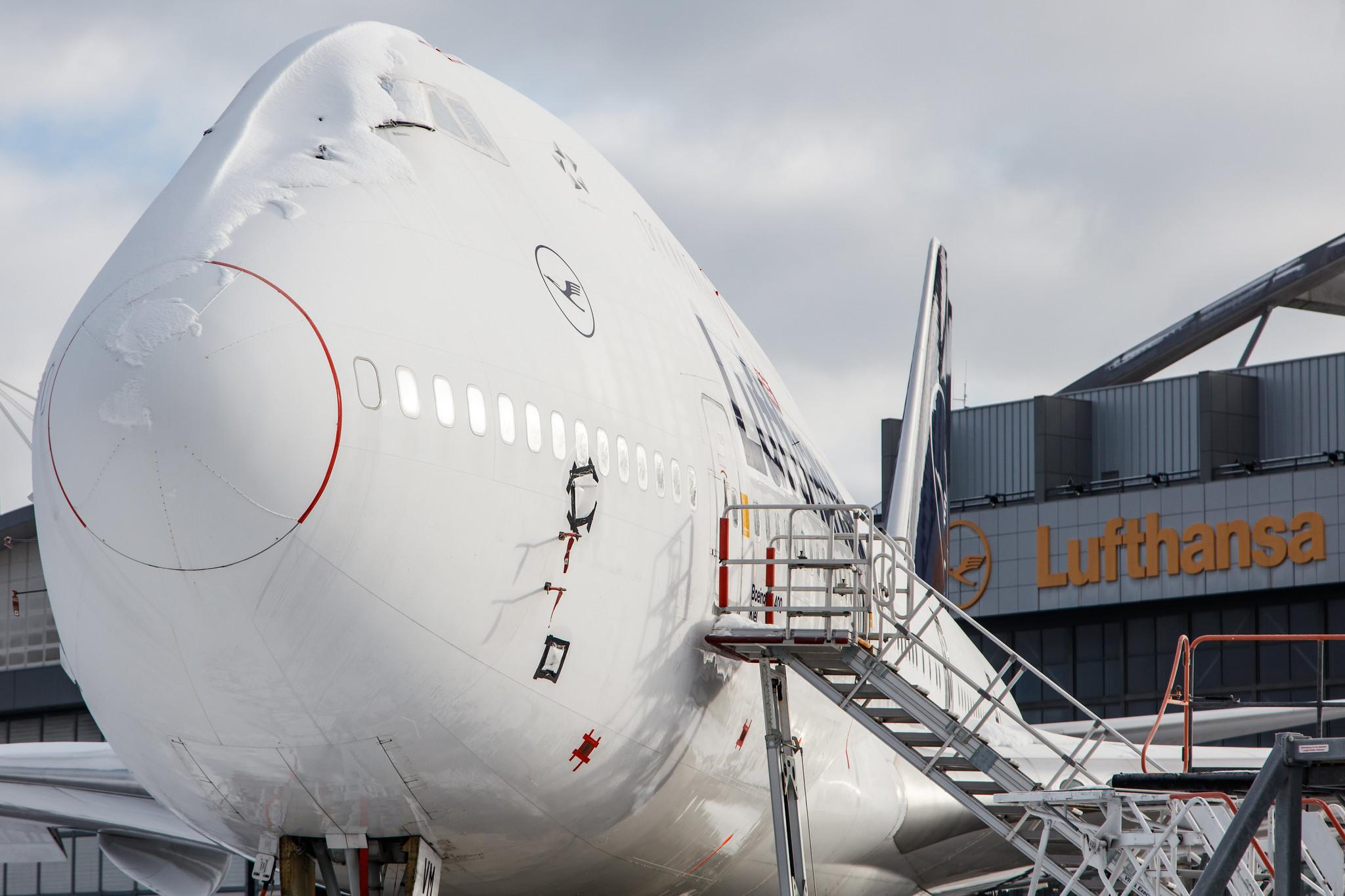 Hamburg Airport: Lufthansa (LH / DLH) |  Boeing 747-430 B744 | D-ABVM | MSN 29101