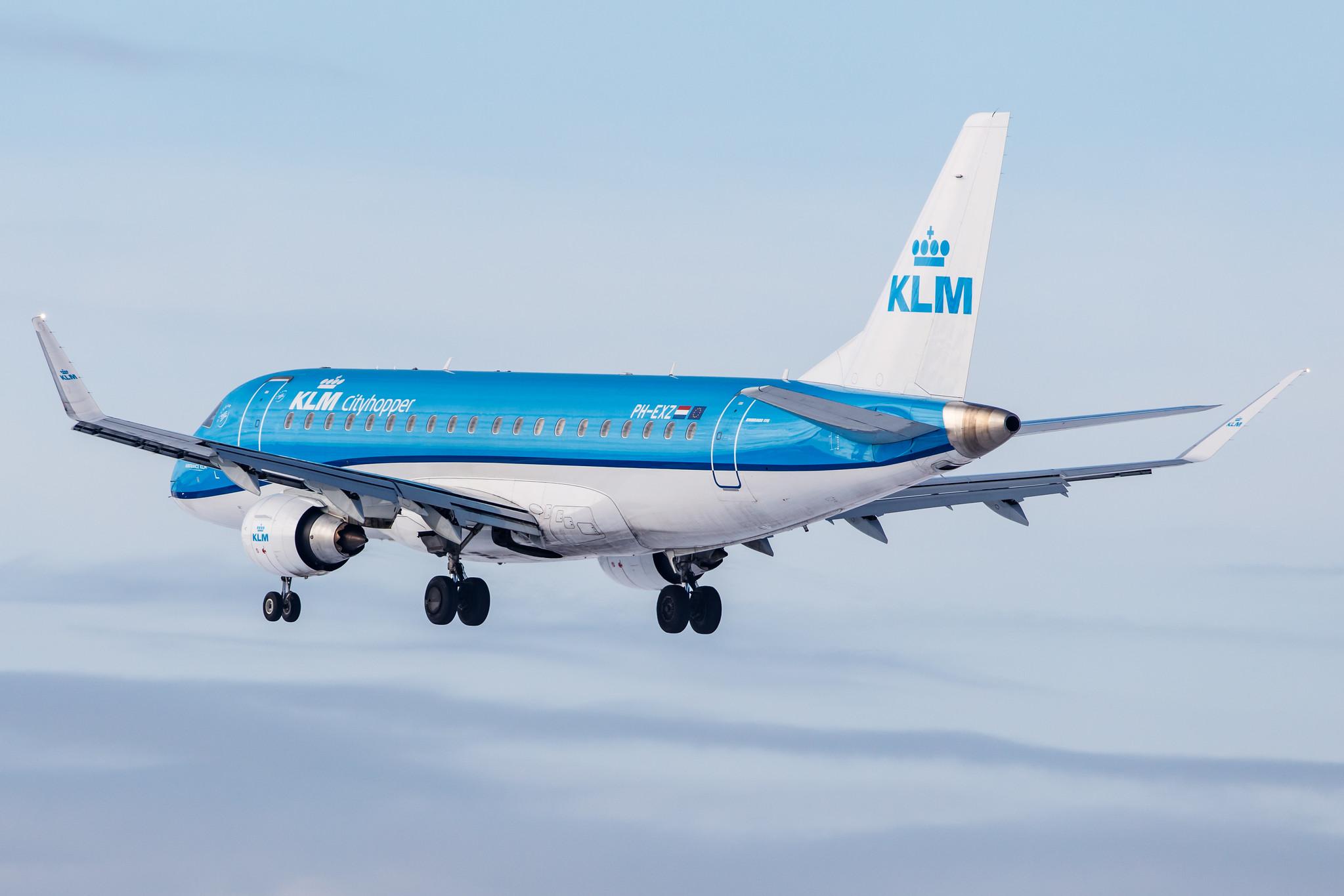 Hamburg Airport: KLM (KL / KLM) | Operator: KLM Cityhopper |  Embraer E175STD E75L | PH-EXZ | MSN 17000723