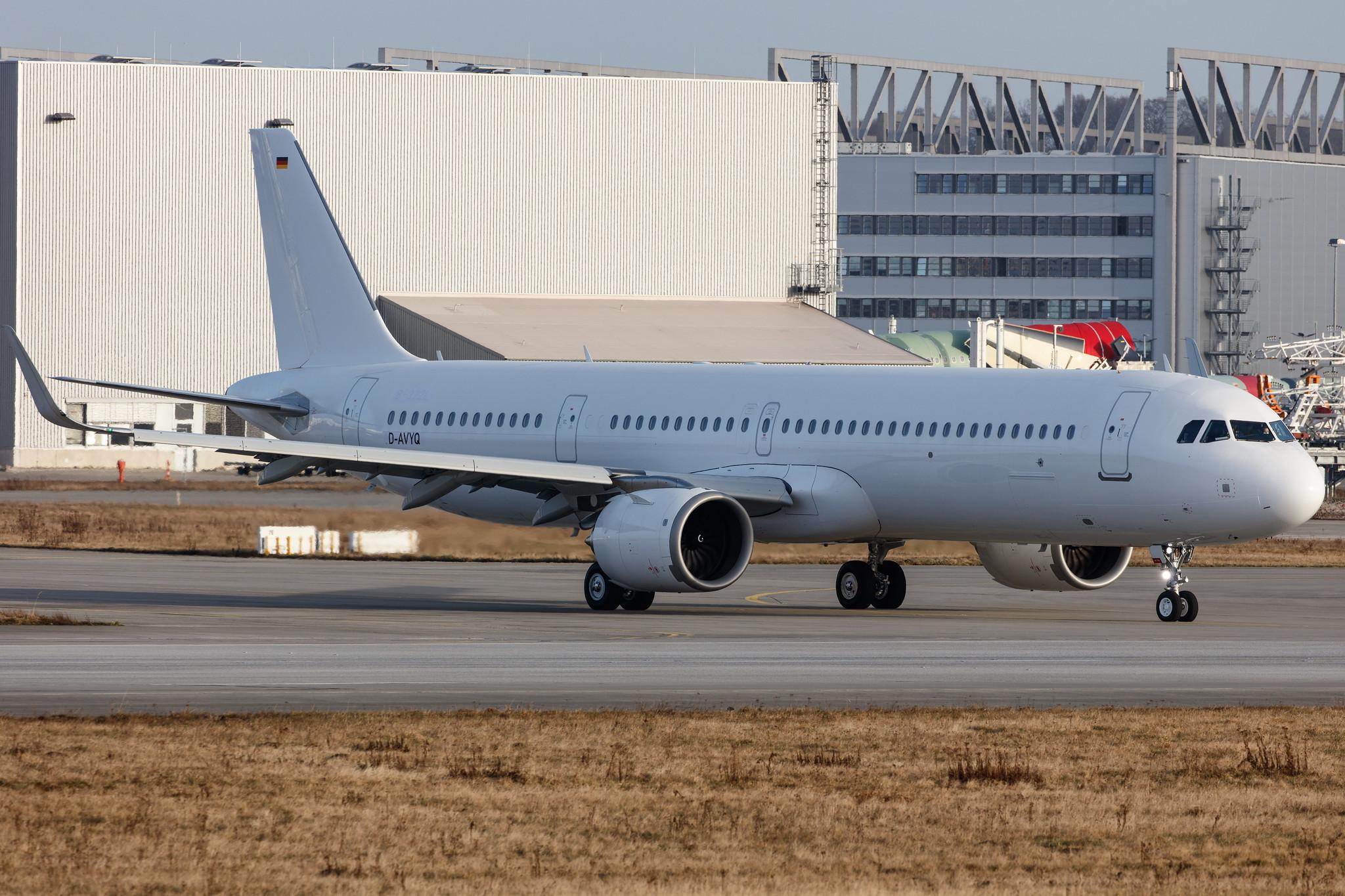 Hamburg Finkenwerder: Capital Airlines (JD / CBJ) | Airbus A321-251NX A21N | D-AVYQ | MSN 10161