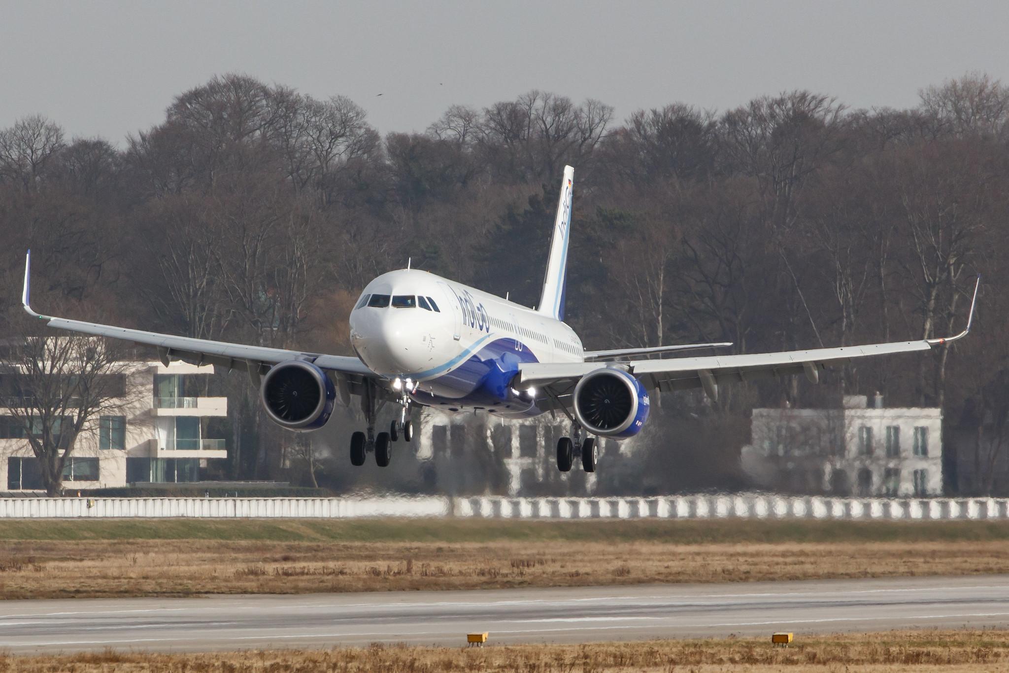 Hamburg Finkenwerder: IndiGo (6E / IGO) |  Airbus A321-251NX A21N | D-AZAN | MSN 10296