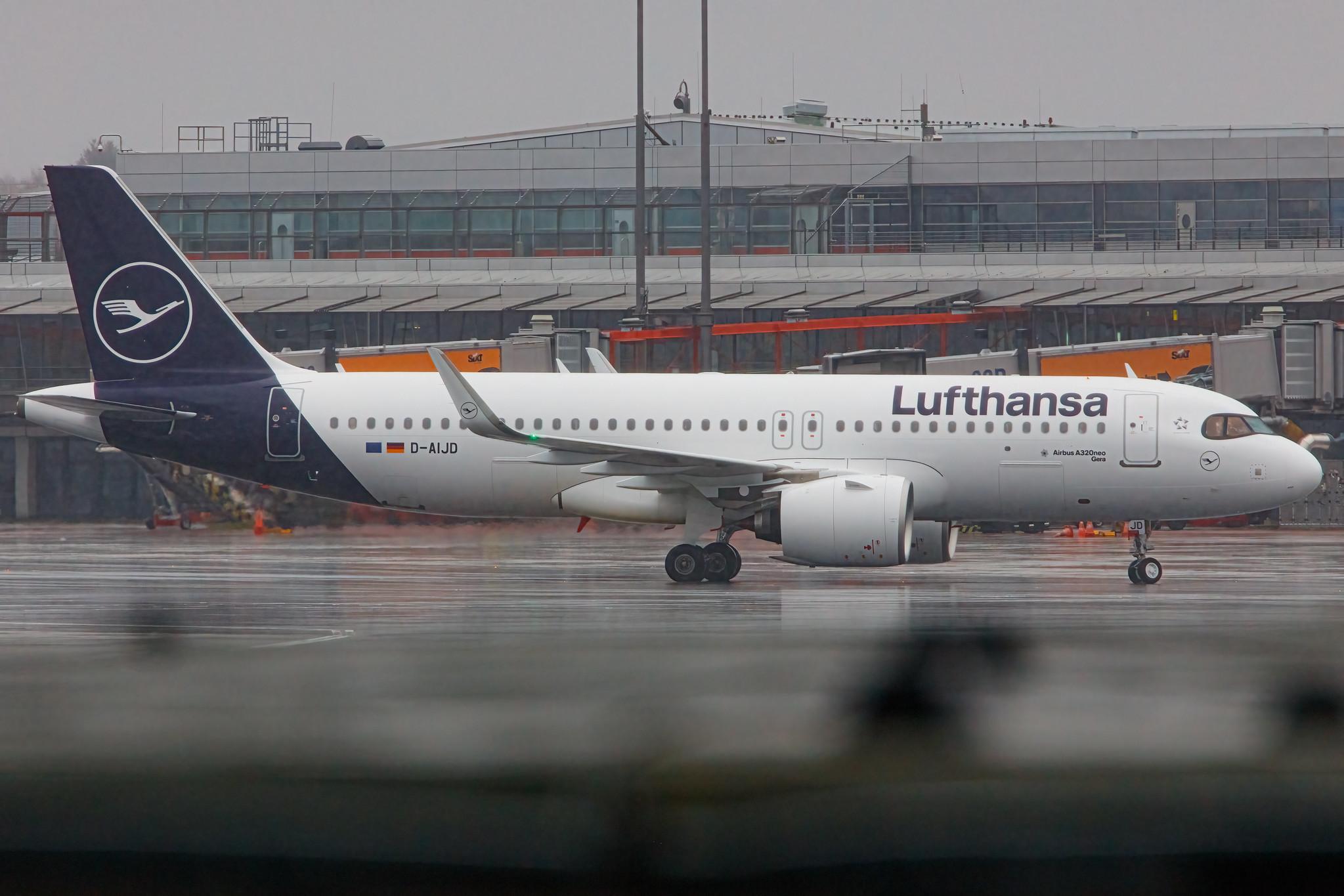 Hamburg Airport: Lufthansa (LH / DLH) |  Airbus A320-271N A20N | D-AIJD | MSN 10281