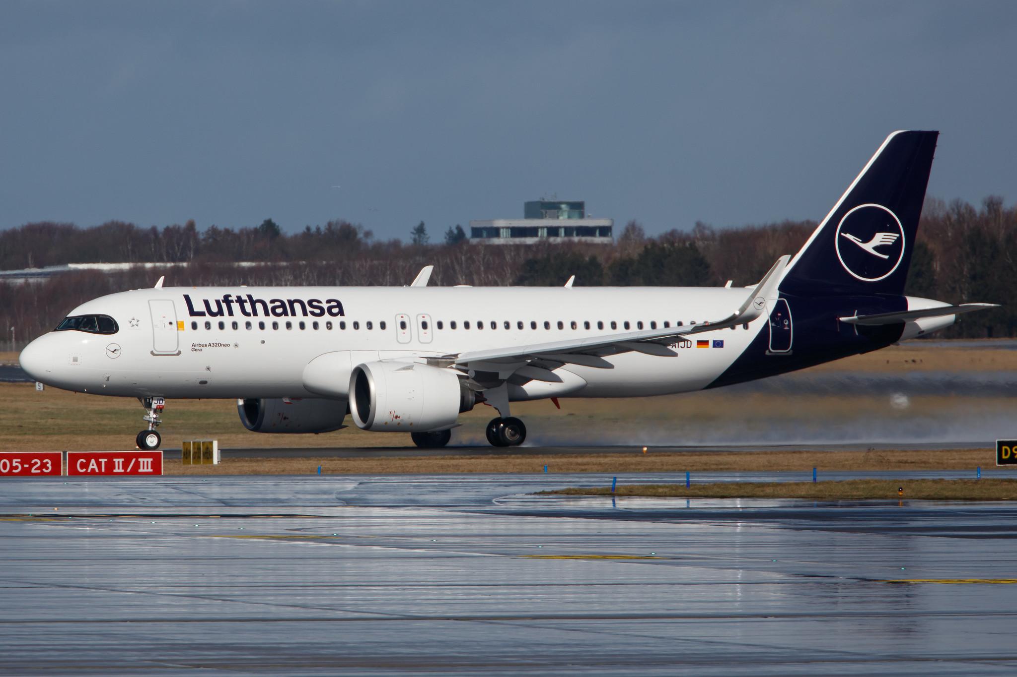 Hamburg Airport: Lufthansa (LH / DLH) |  Airbus A320-271N A20N | D-AIJD | MSN 10281