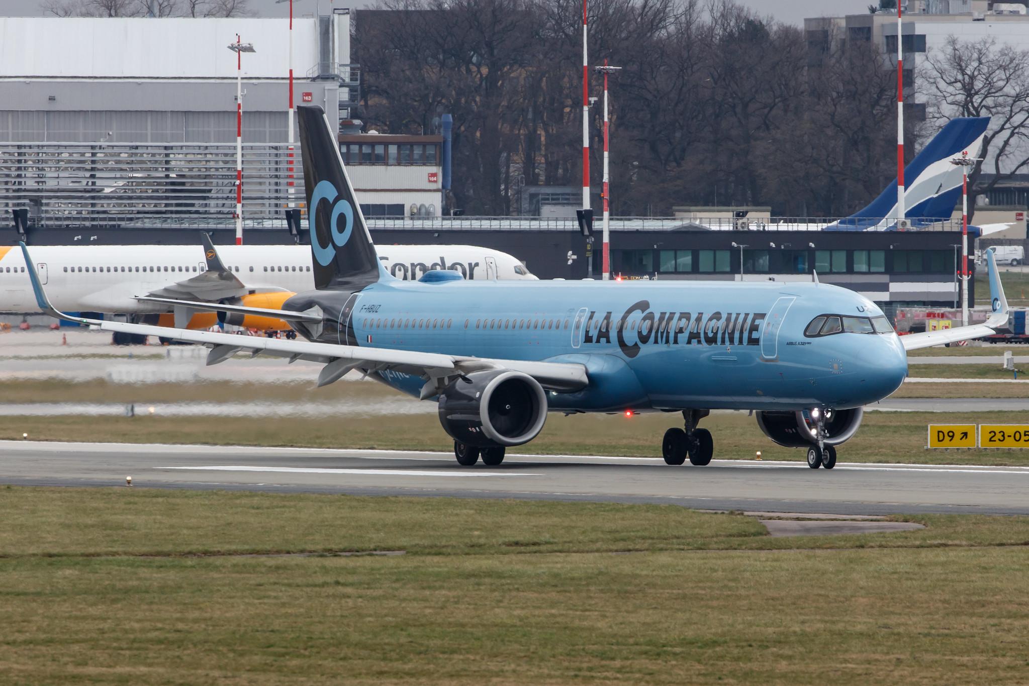 Hamburg Airport: La Compagnie (B0 / DJT) |  Airbus A321-251NX A21N | F-HBUZ | MSN 8866