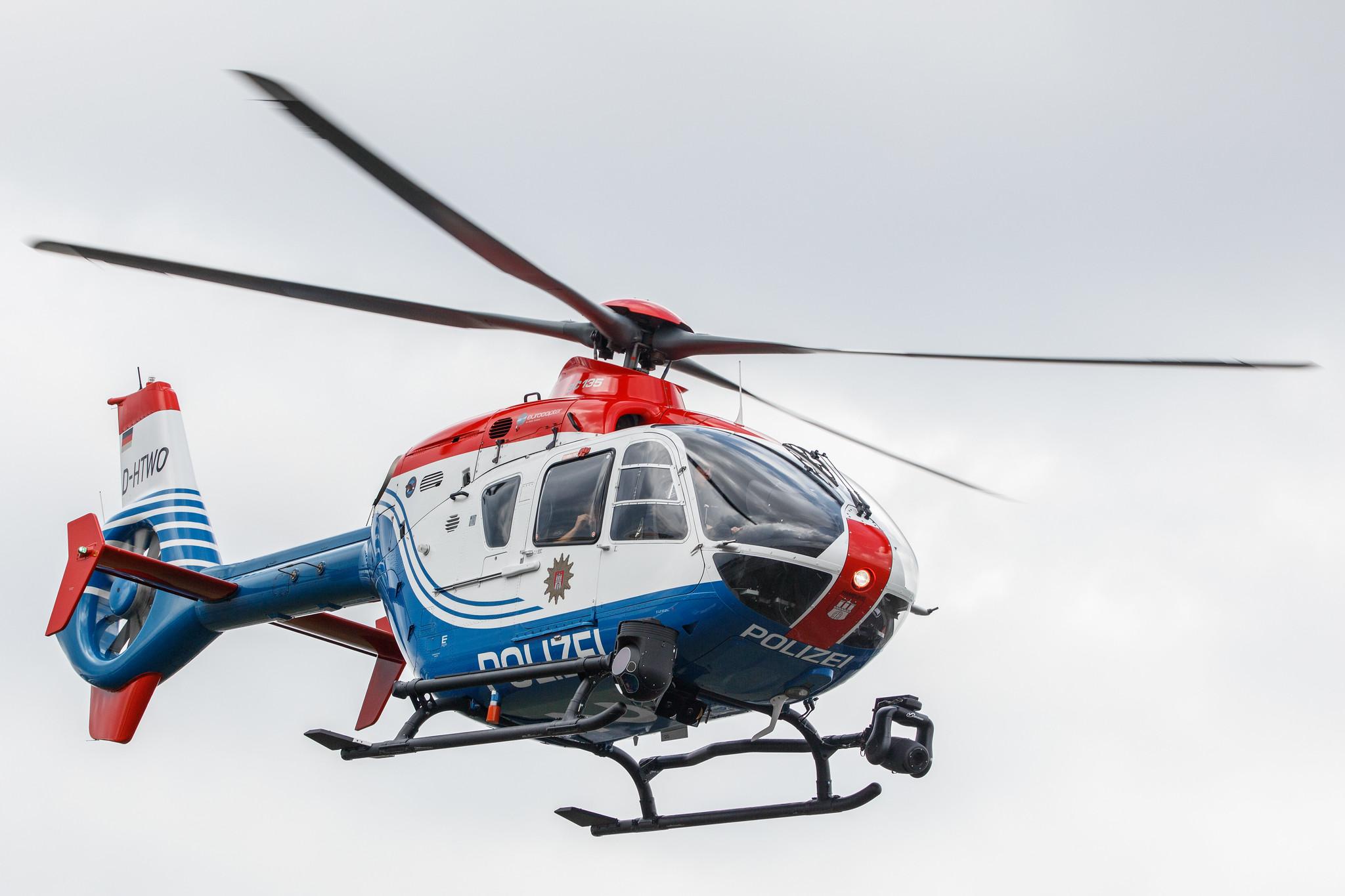 Hamburg Airport: Polizei Hamburg | Airbus Helicopters H135 EC35 | D-HTWO | MSN 0343