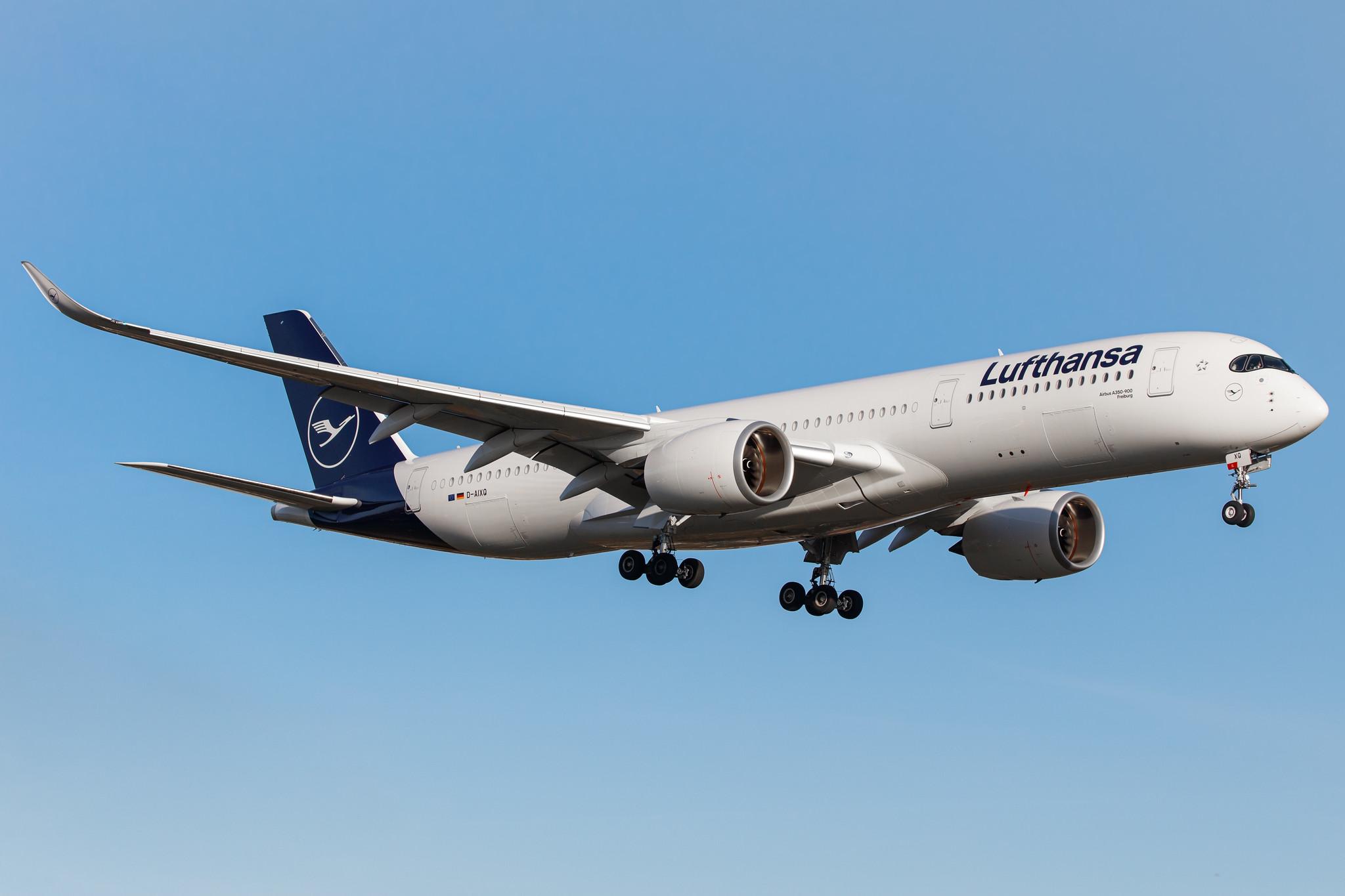 Hamburg Airport: Lufthansa (LH / DLH) |  Airbus A350-941 A359 | D-AIXQ | MSN 427