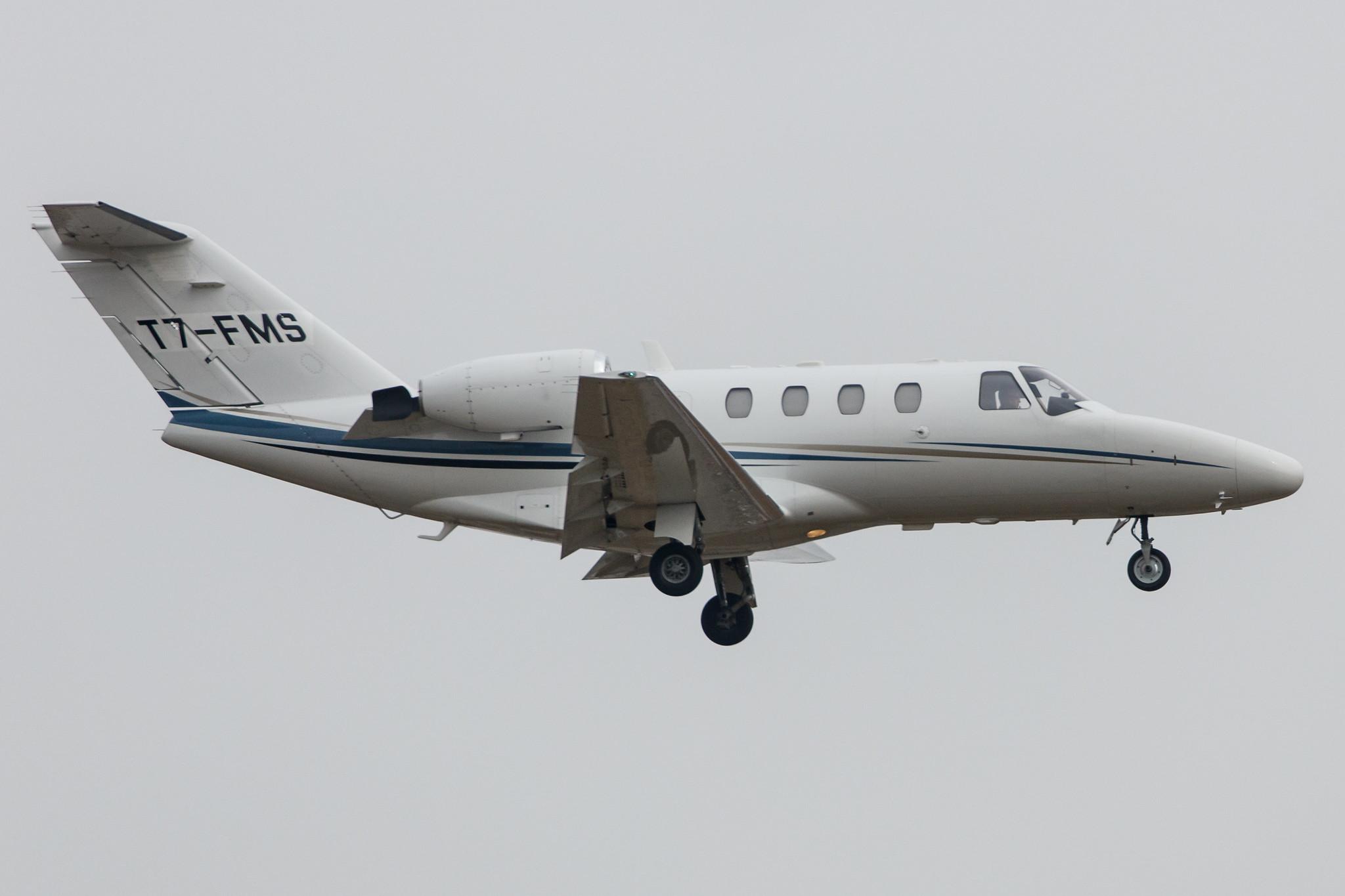 Hamburg Airport: Private owner |  Cessna 525 CitationJet CJ1 C525 | T7-FMS | MSN 525-0522