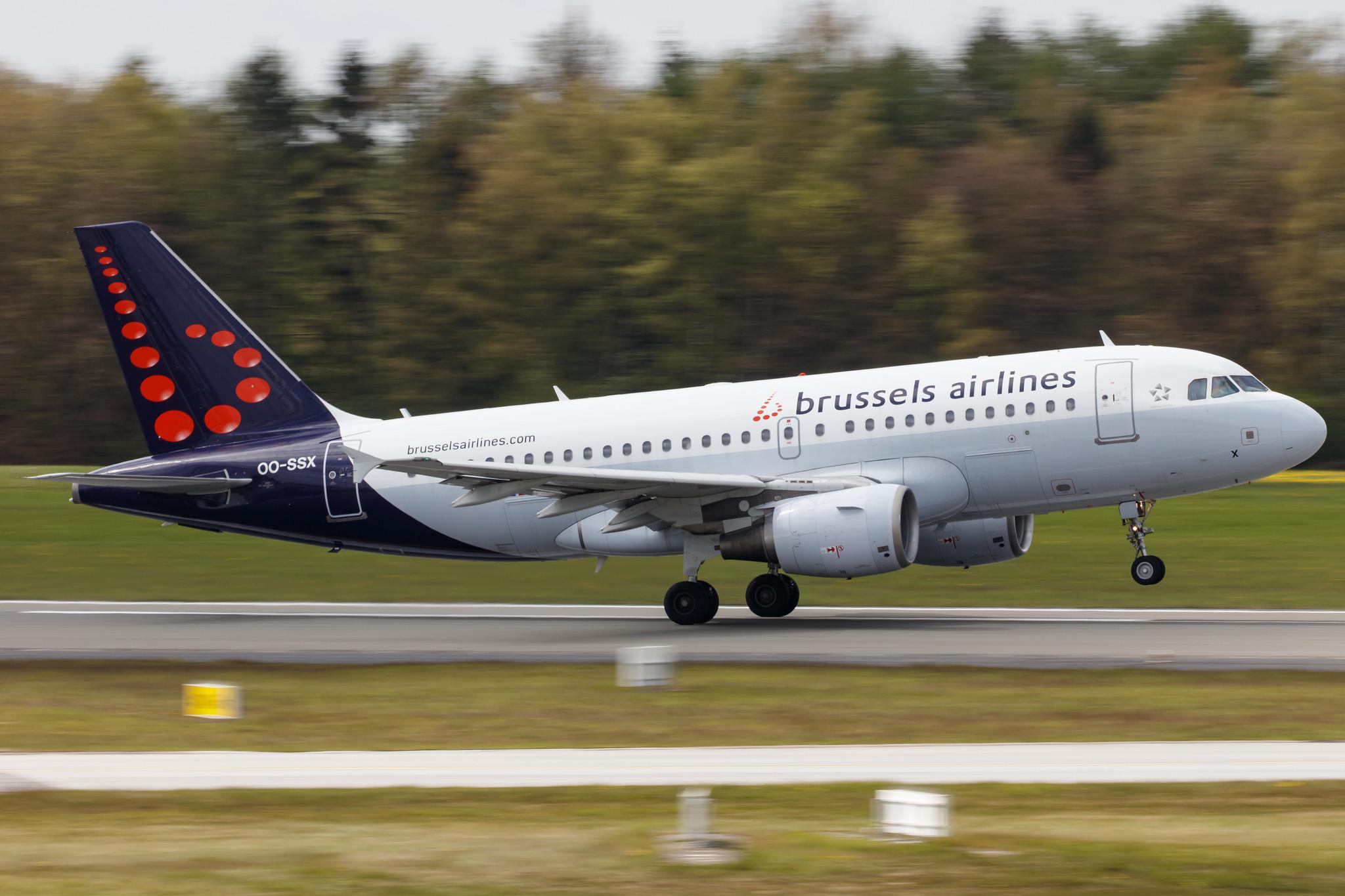 Hamburg Airport: Brussels Airlines (SN / BEL) |  Airbus A319-111 A319 | OO-SSX | MSN 2260