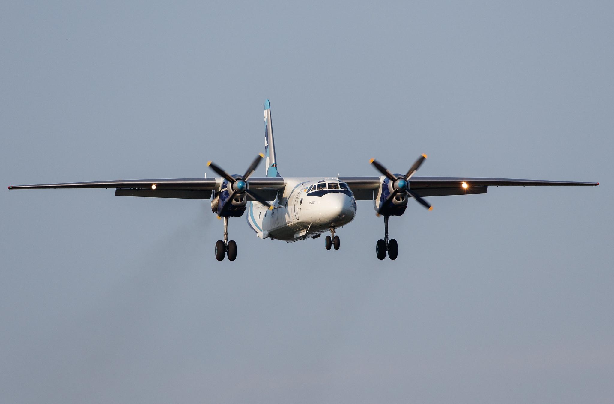Hamburg Airport: Vulkan Air |  Antonov An-26B AN26 | UR-CQV | MSN 13306